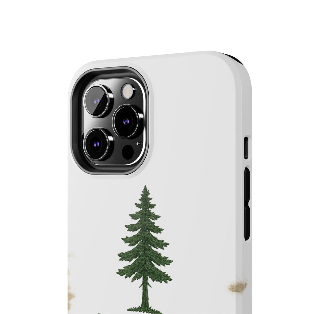 Nature-Inspired Tough Phone Cases, Rustic Phone Covers, Pine Tree Cases, Outdoor Enthusiast Gifts, Eco-Friendly Phone Accessories