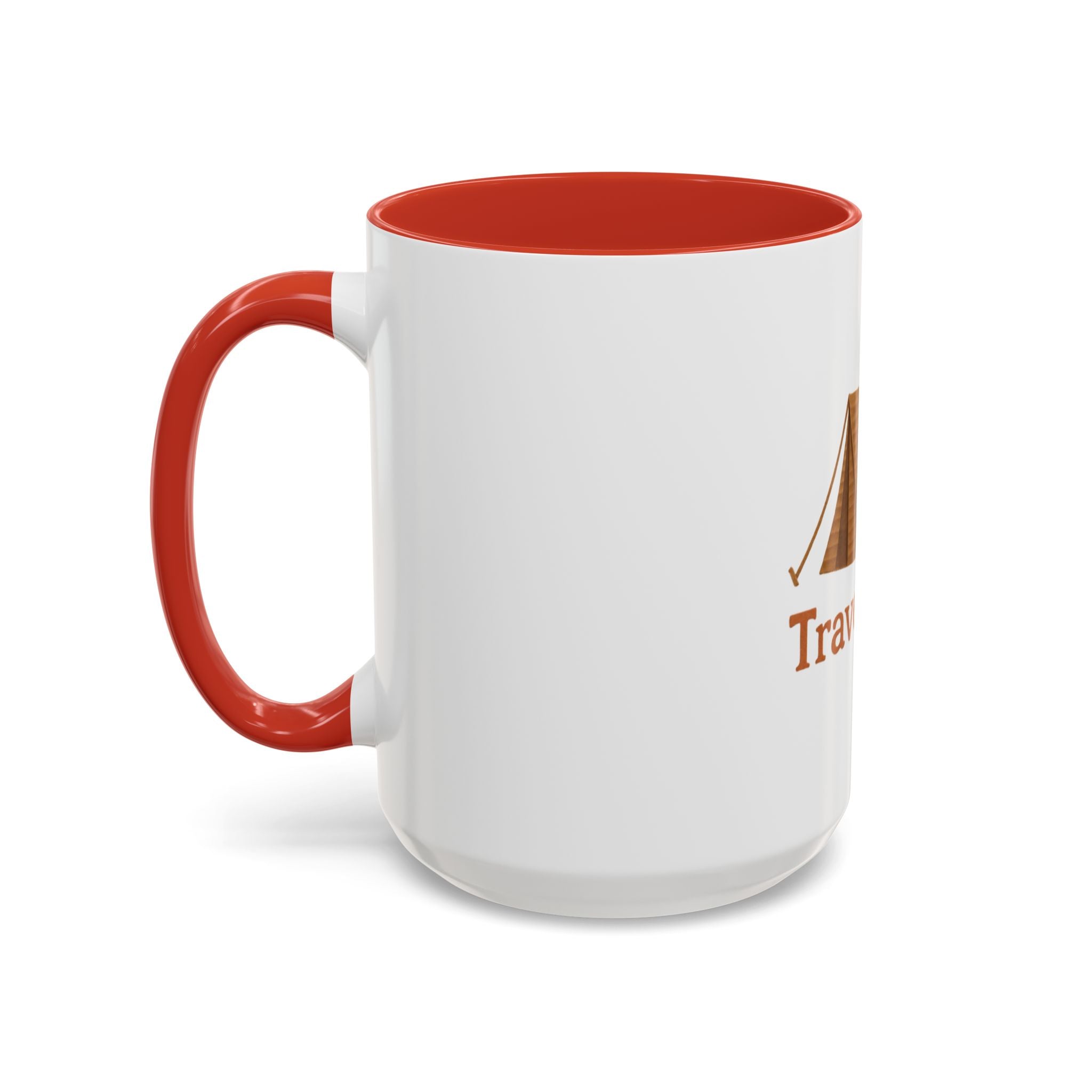 Travel Light Camping Coffee Mug, Adventure Mug, Outdoor Lover Gift, Camper's Accessory, Motivational Coffee Cup, Road Trip Essential