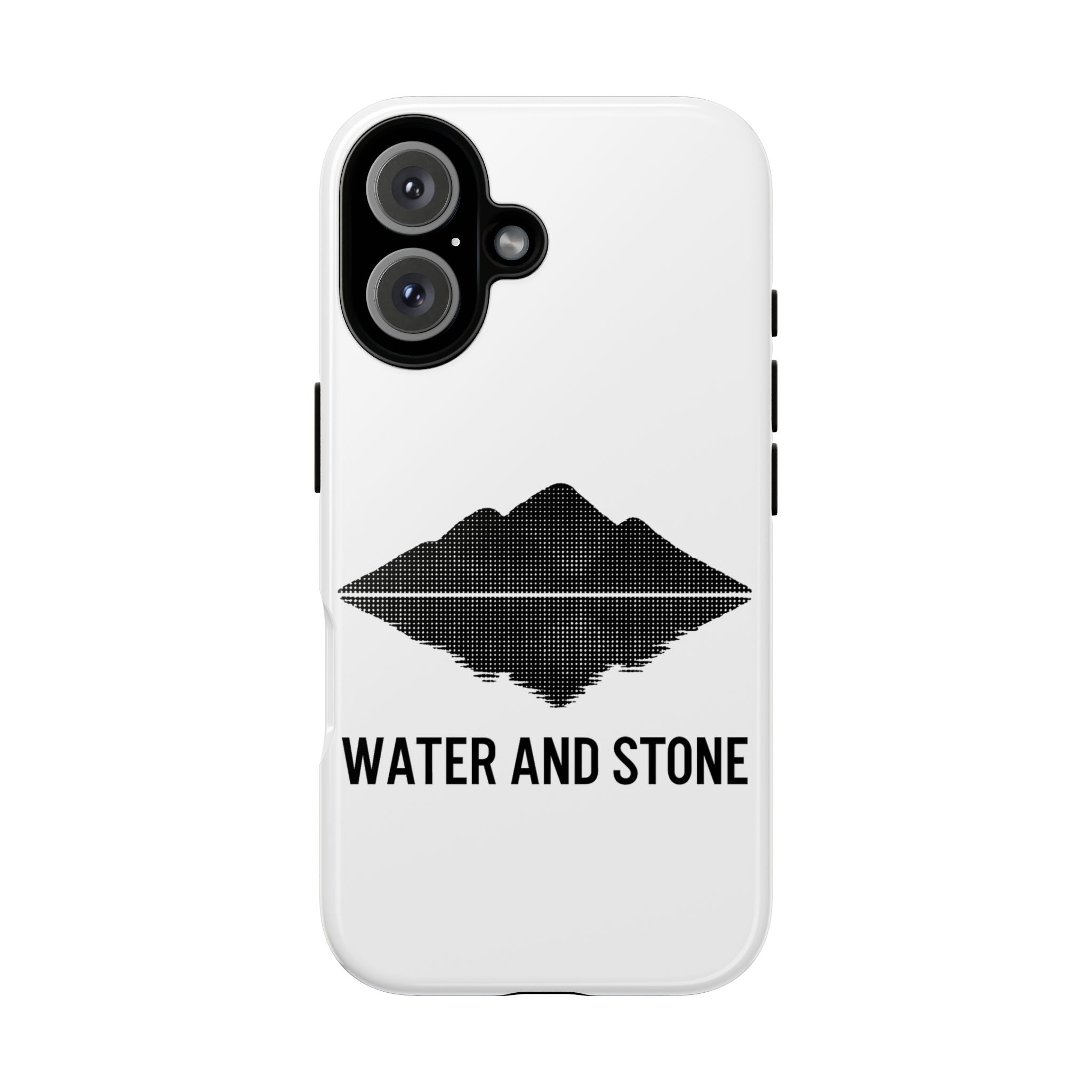 Water and Stone Phone Case | Tough Cases, Nature Lover Gift, Mountain Design, Eco-friendly Accessories, Unique Phone Cover