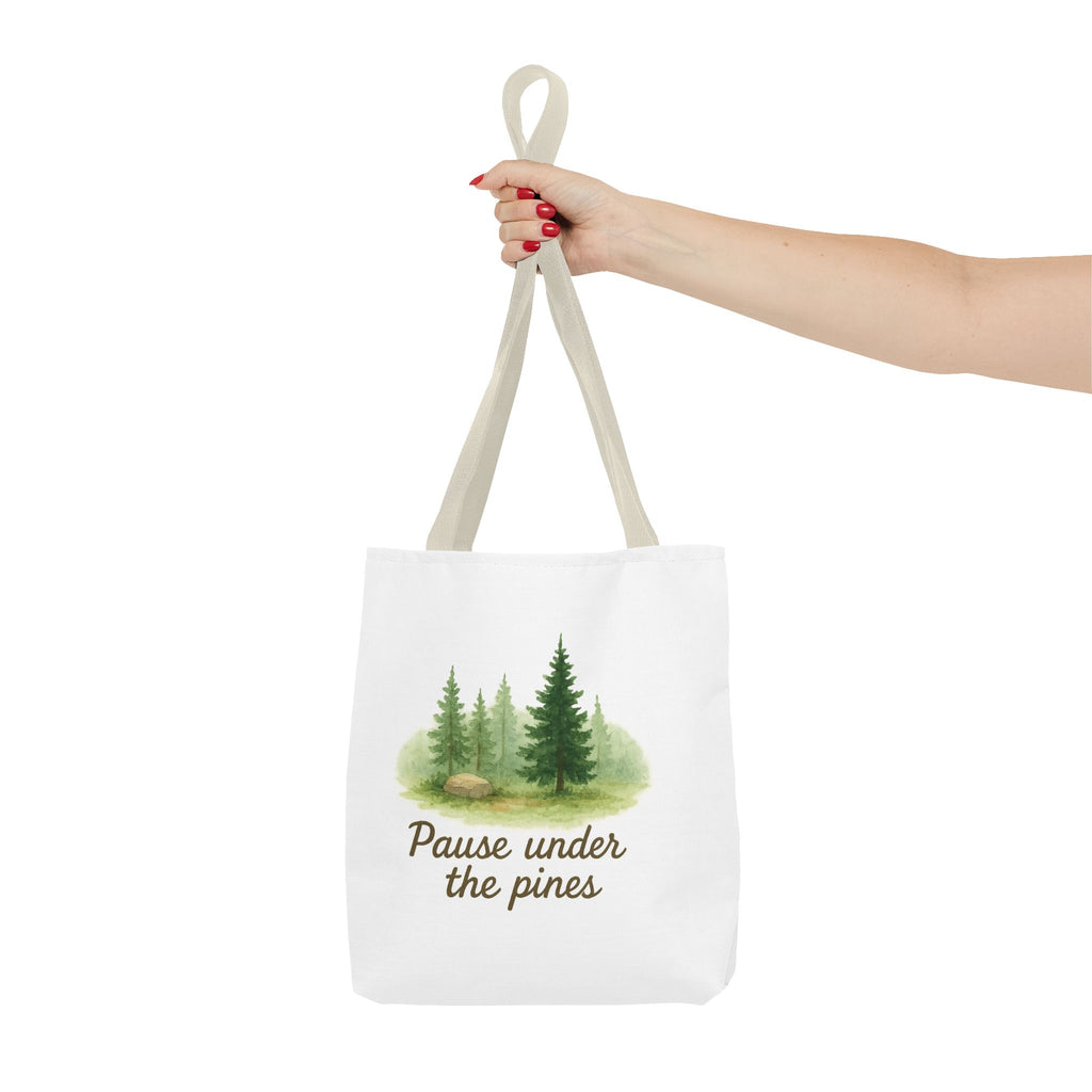 Nature-Inspired Tote Bag - Eco-Friendly Shopping, Beach Day, Hiking, Gift for Outdoorsy Friends, Forest Vibes, Travel Companion