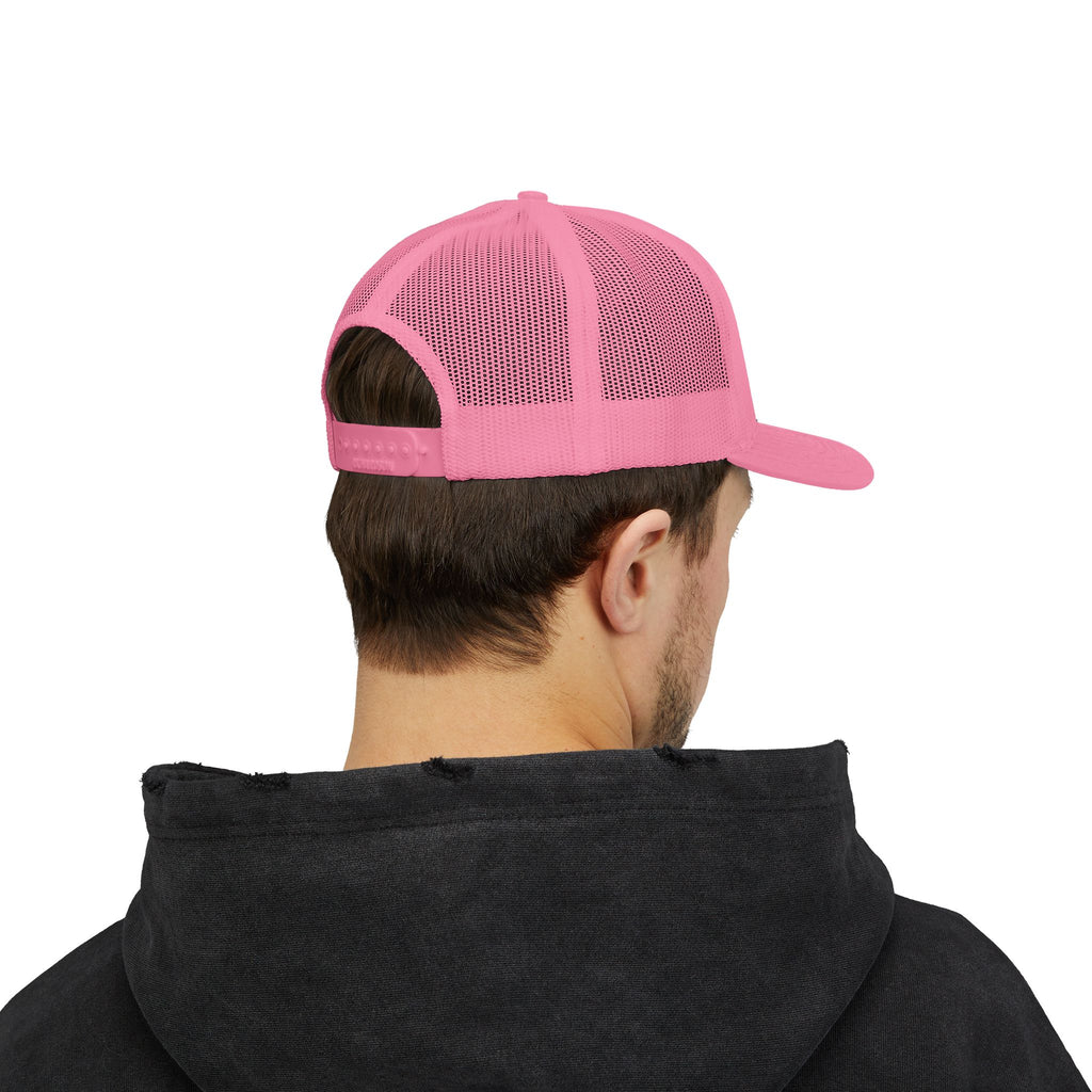 Clear Night Snapback Trucker Cap, Custom Cap, Casual Hat, Outdoor Gear, Festival Accessory, Night Sky Fashion