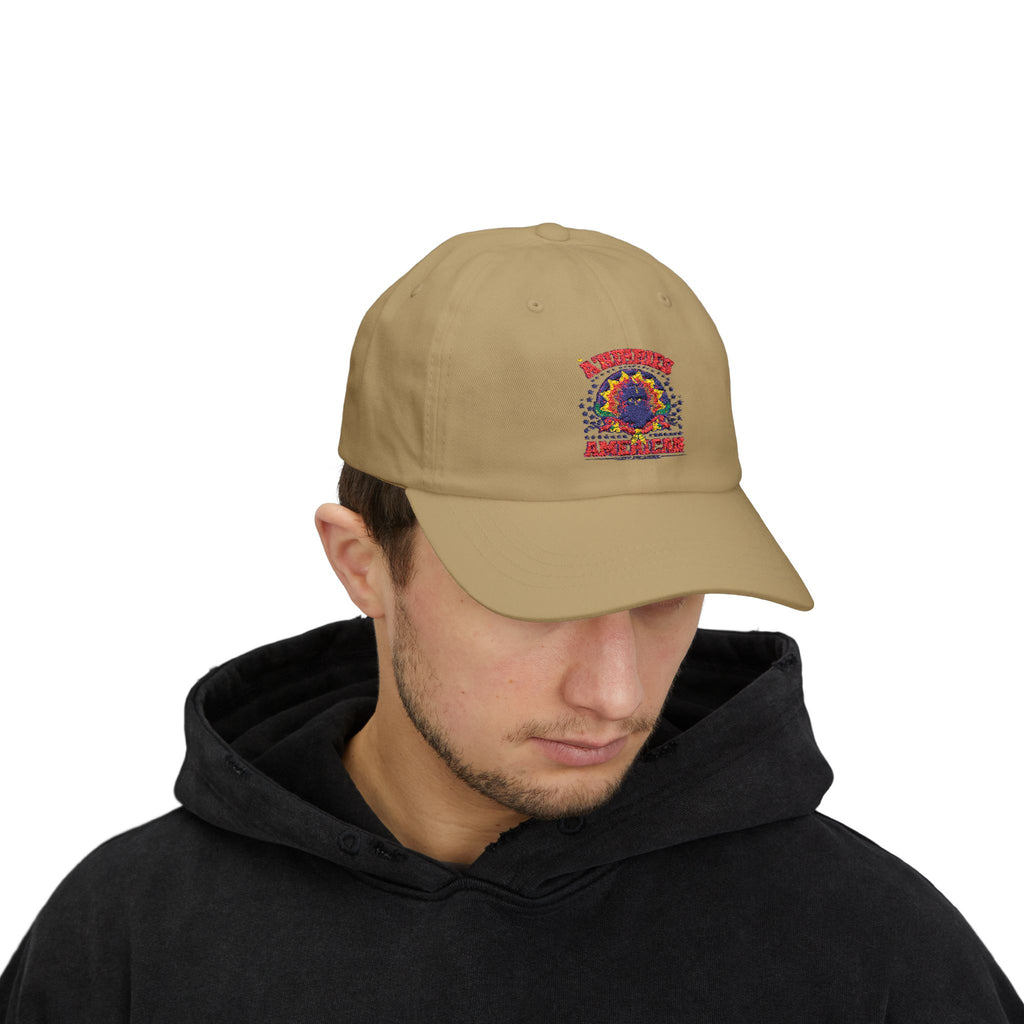 Classic Dad Cap with Colorful American Design, Casual Baseball Hat for Everyday Wear, Father's Day Gift, Independence Day Accessories, [...]