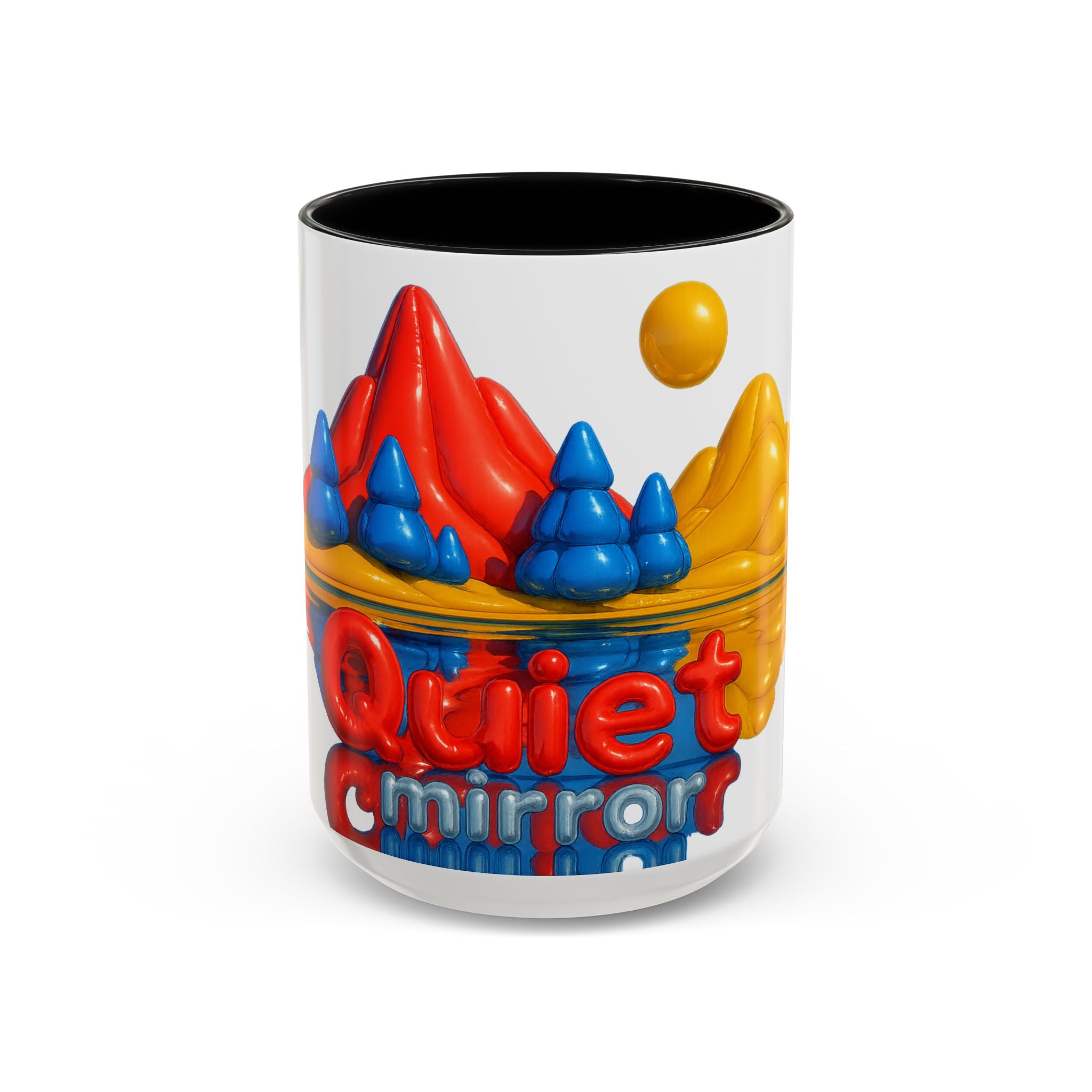 Colorful Quiet Mirror Coffee Mug | Fun Drinkware for Home, Office, Gifts, Cozy Vibes, Bright Mornings