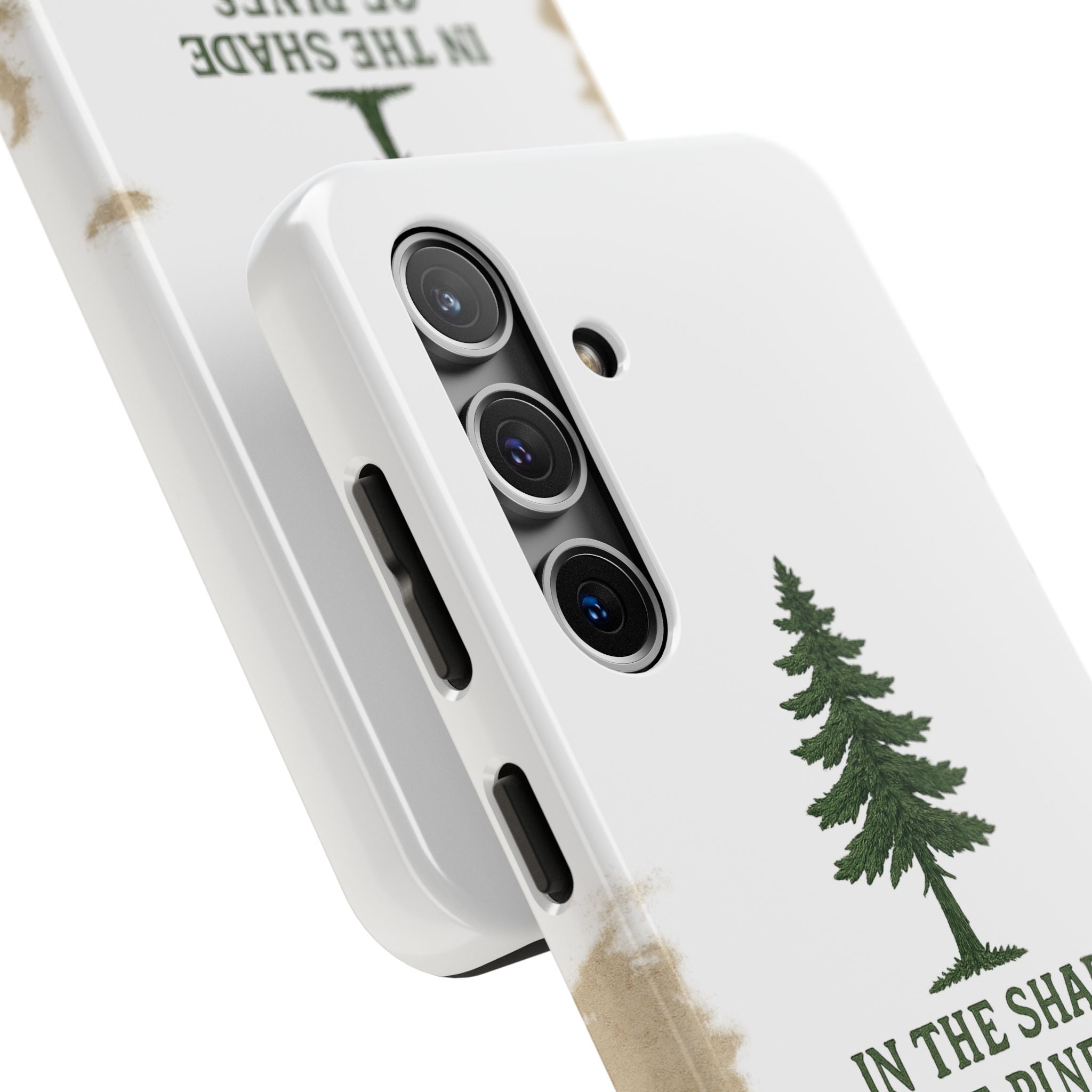 Nature-Inspired Tough Phone Cases, Rustic Phone Covers, Pine Tree Cases, Outdoor Enthusiast Gifts, Eco-Friendly Phone Accessories
