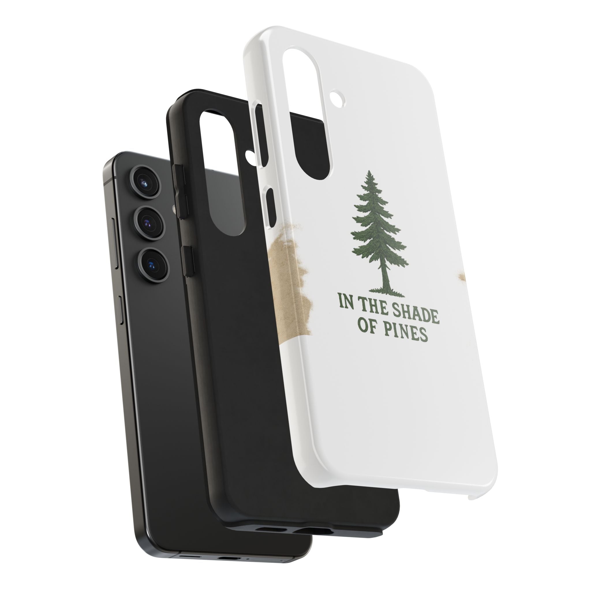 Nature-Inspired Tough Phone Cases, Rustic Phone Covers, Pine Tree Cases, Outdoor Enthusiast Gifts, Eco-Friendly Phone Accessories