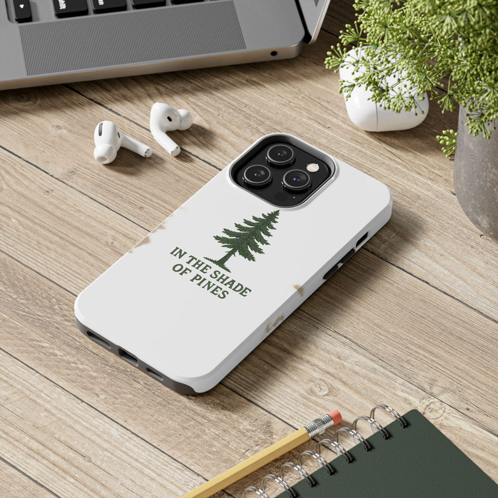 Nature-Inspired Tough Phone Cases, Rustic Phone Covers, Pine Tree Cases, Outdoor Enthusiast Gifts, Eco-Friendly Phone Accessories