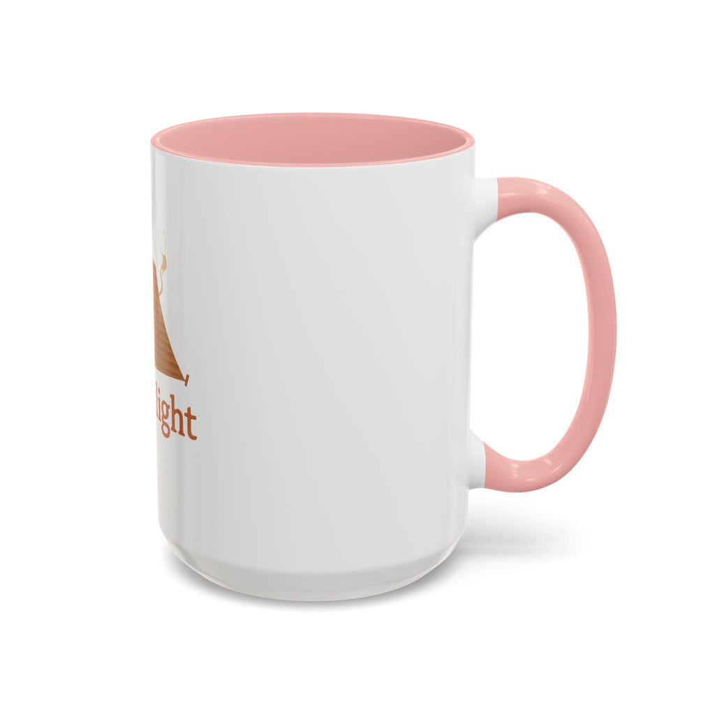 Travel Light Camping Coffee Mug, Adventure Mug, Outdoor Lover Gift, Camper's Accessory, Motivational Coffee Cup, Road Trip Essential