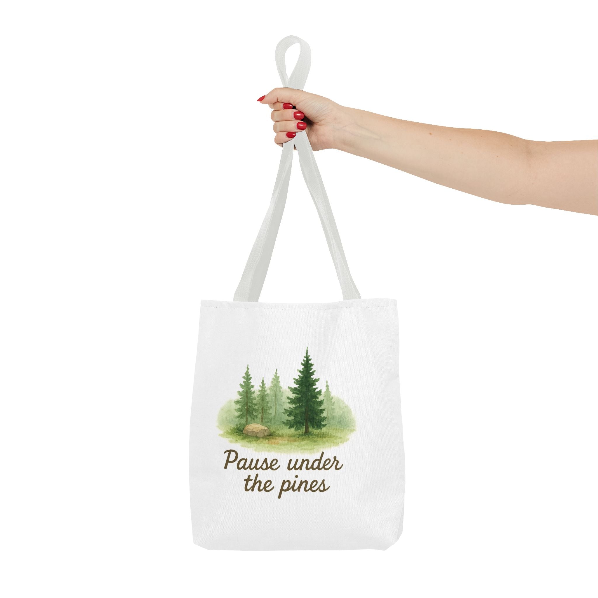 Nature-Inspired Tote Bag - Eco-Friendly Shopping, Beach Day, Hiking, Gift for Outdoorsy Friends, Forest Vibes, Travel Companion