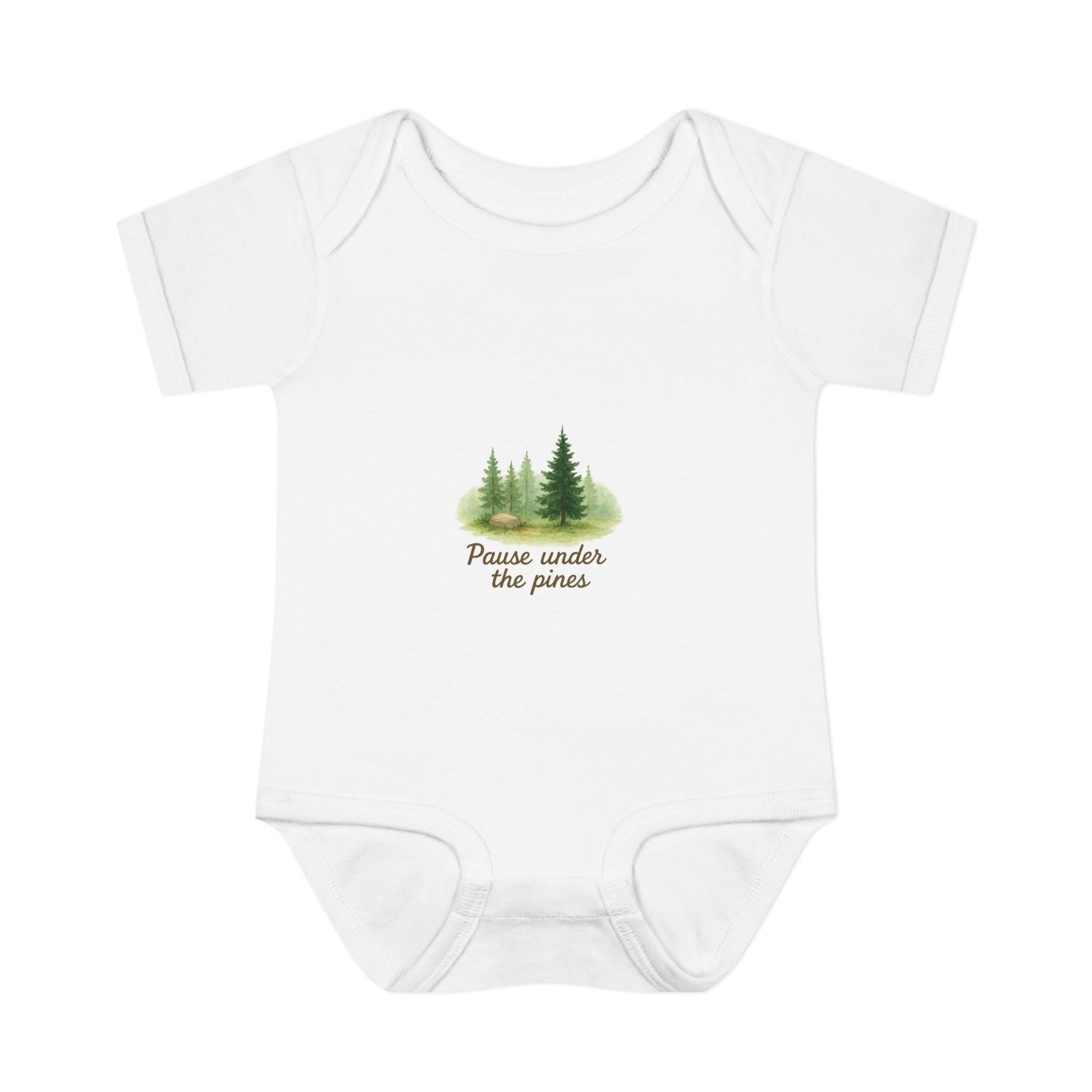 Infant Nature-Themed Bodysuit - Perfect for Baby Showers, Eco-Friendly Gift, Milestone Photos, Outdoor Adventures