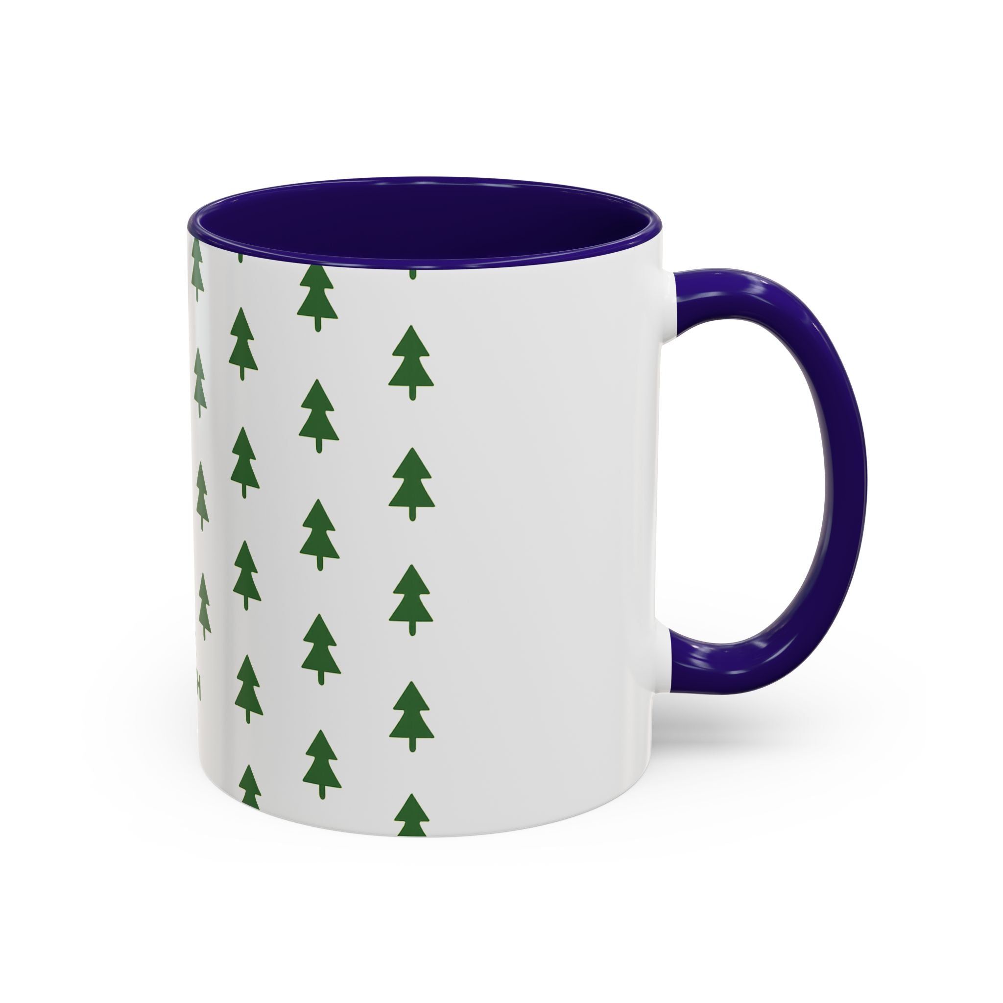 Colorful Forest-Themed Coffee Mug, Fun Drinkware for Nature Lovers, Ideal Gift for Holidays, Eco-Friendly Morning Cup