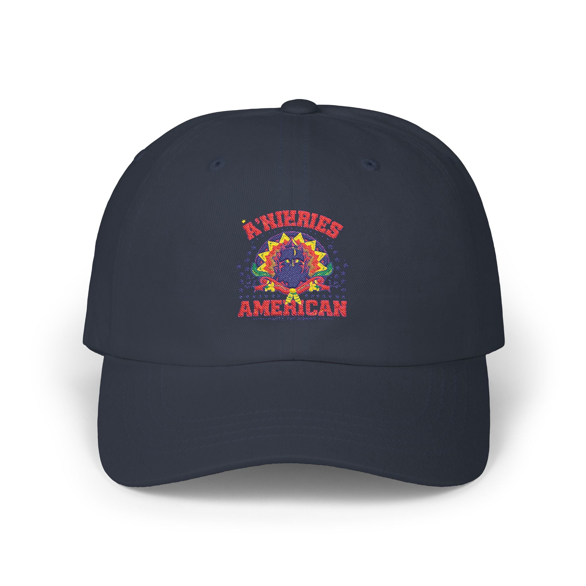 Classic Dad Cap with Colorful American Design, Casual Baseball Hat for Everyday Wear, Father's Day Gift, Independence Day Accessories, [...]