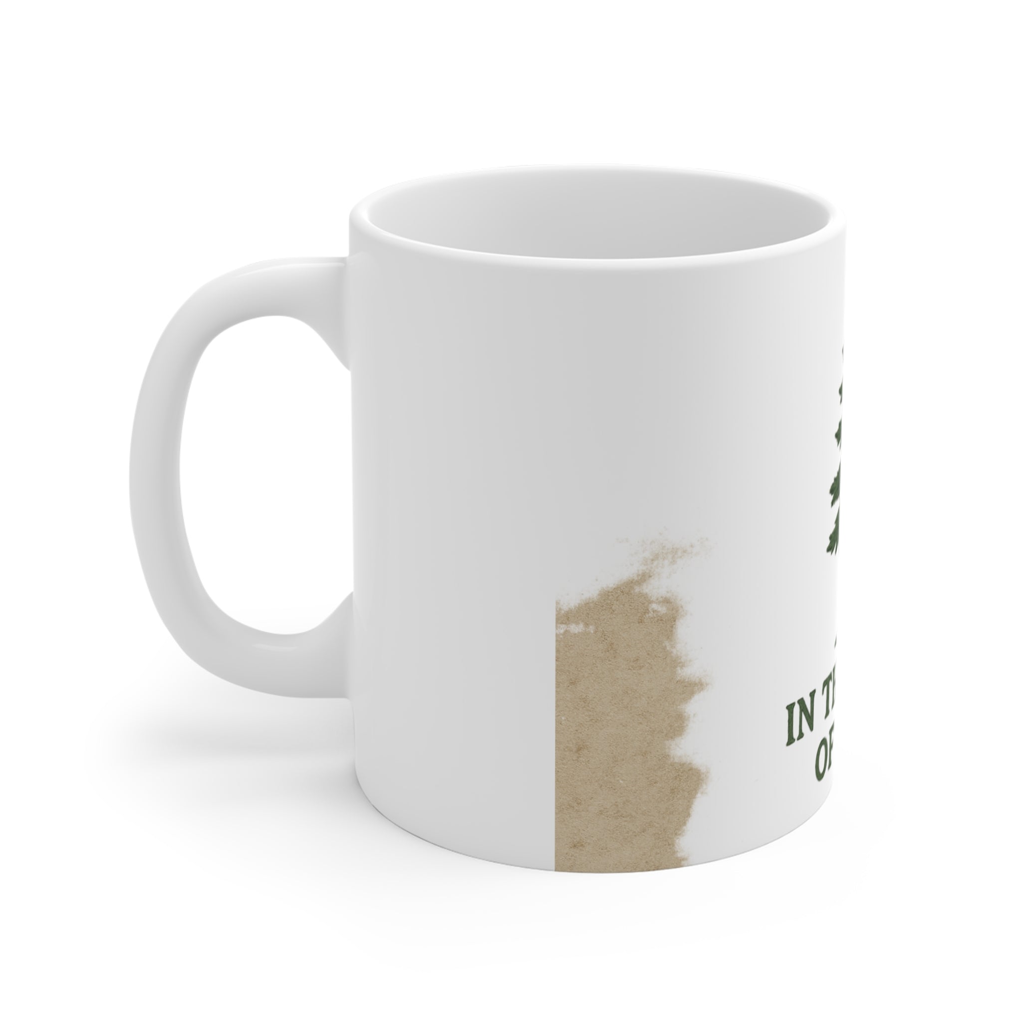 Nature-Inspired Mug - In the Shade of Pines | Coffee Lovers Gift, Outdoorsy Decor, Camping Mug, Eco-Friendly Gift, Forest Lover's Charm