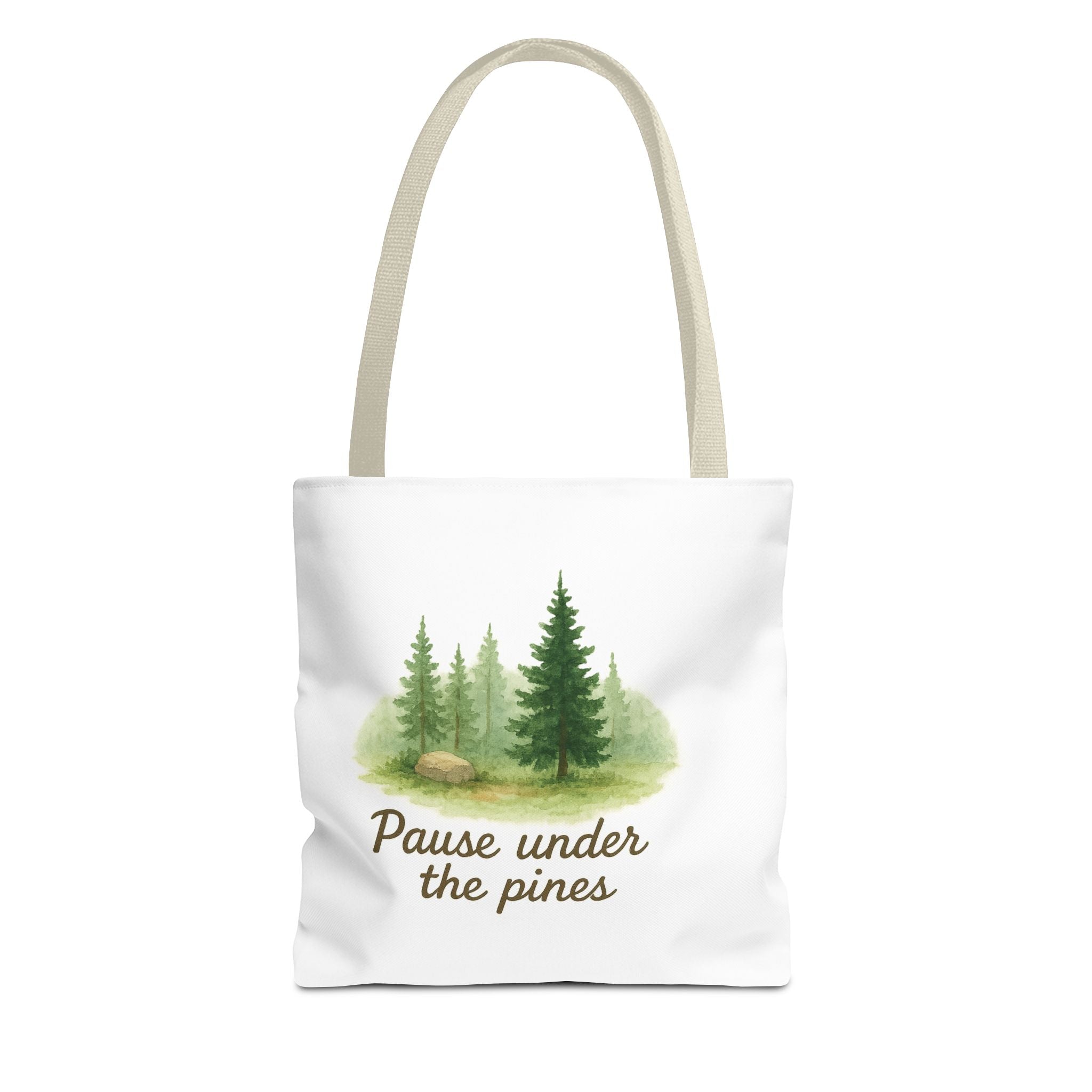 Nature-Inspired Tote Bag - Eco-Friendly Shopping, Beach Day, Hiking, Gift for Outdoorsy Friends, Forest Vibes, Travel Companion