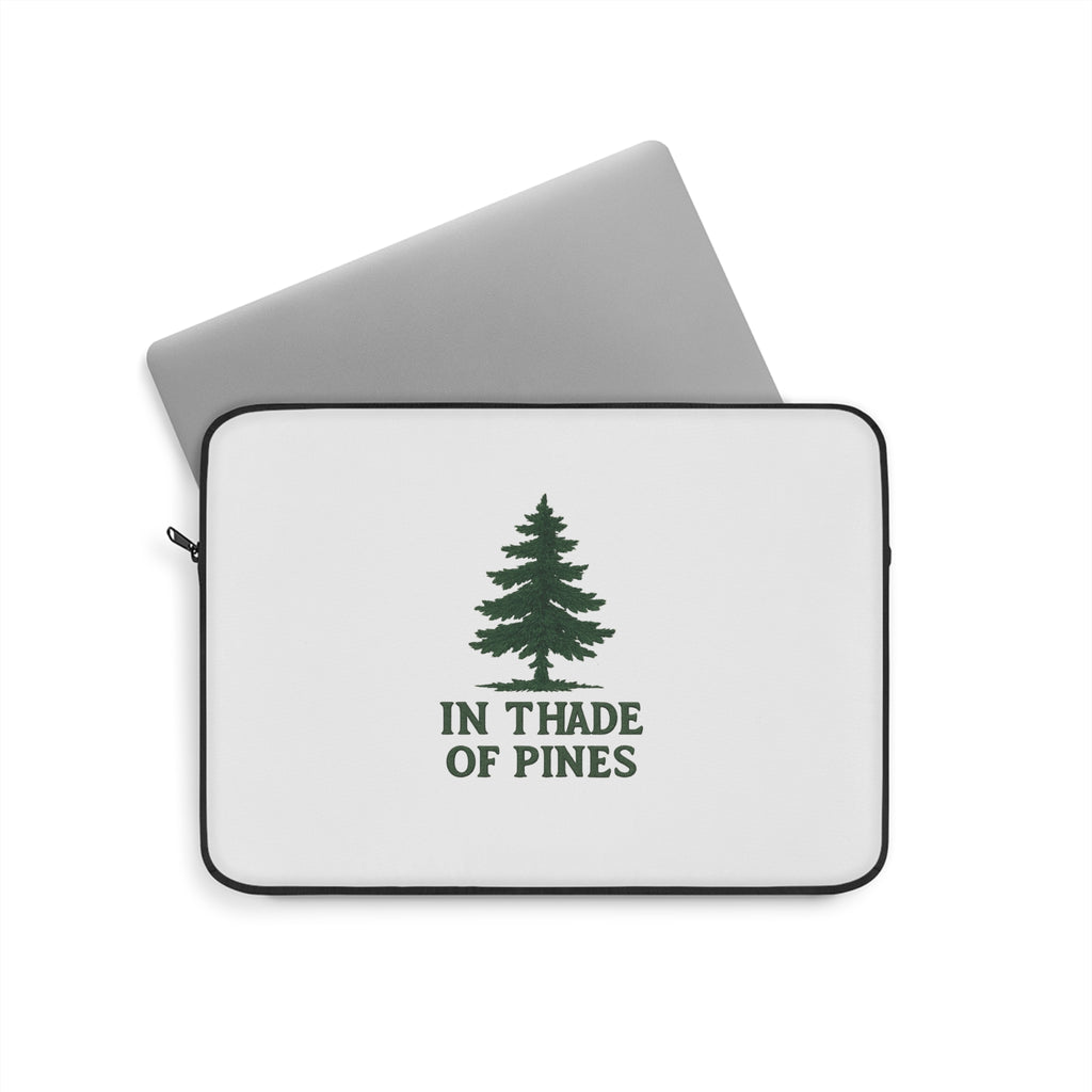 Laptop Sleeve - 'In Thade of Pines' Minimalist Design, Nature Lover Gift, Eco-Friendly MacBook Cover, Travel Accessory, Personalized [...]