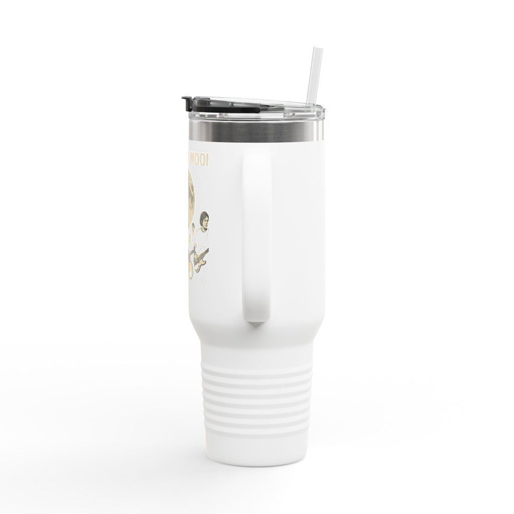41oz Under the Moon Insulated Travel Mug | Perfect for Coffee Lovers | Unique Gift for Music Fans, Road Trips, Picnics, Camping
