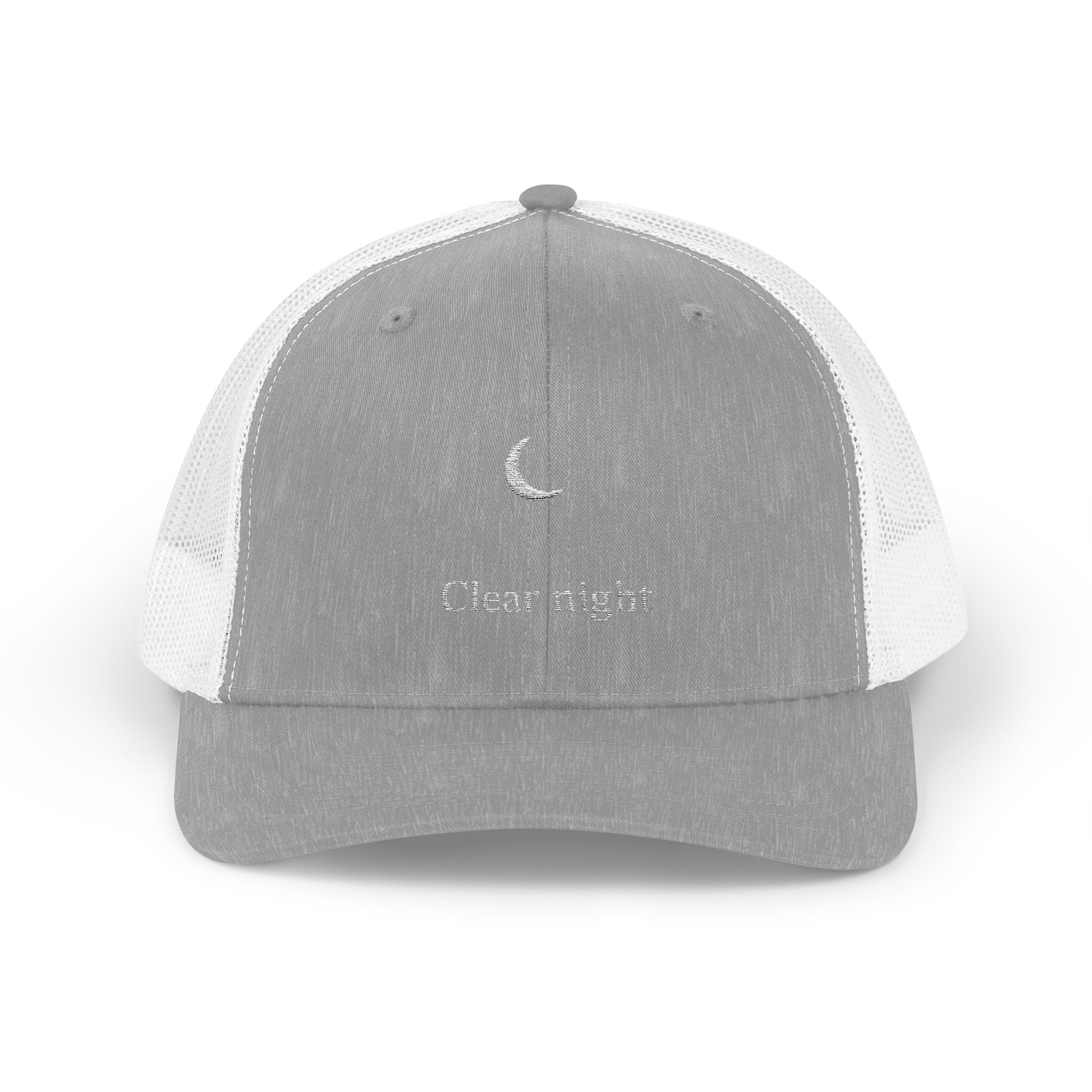 Clear Night Snapback Trucker Cap, Custom Cap, Casual Hat, Outdoor Gear, Festival Accessory, Night Sky Fashion