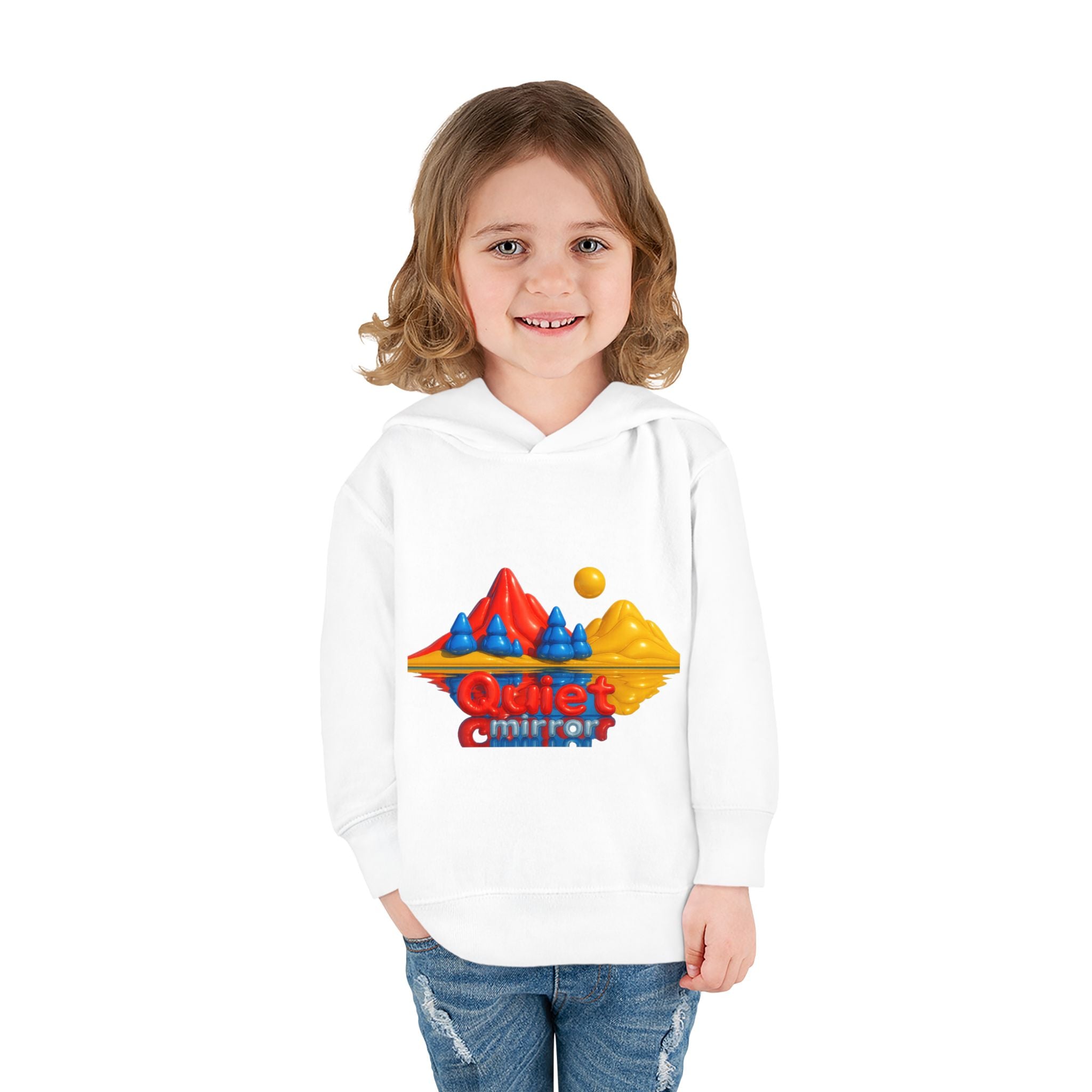 Colorful Toddler Pullover Hoodie with Horizon Line Design, Kids Fleece Sweatshirt, Fun Holiday Gift, Casual Wear for Toddlers, Stylish [...]