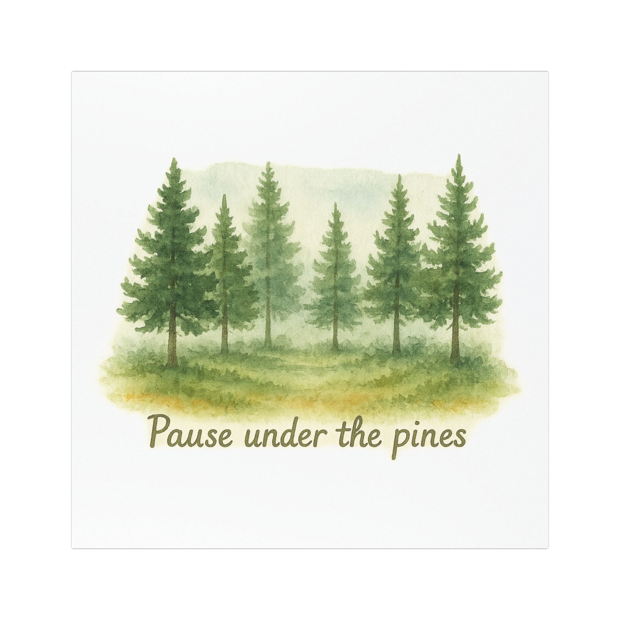 Nature-Inspired Car Magnet - Perfect for Outdoor Lovers, Gifts for Travel Enthusiasts, Pine Tree Decor, Road Trip Essentials, Eco-Friendly
