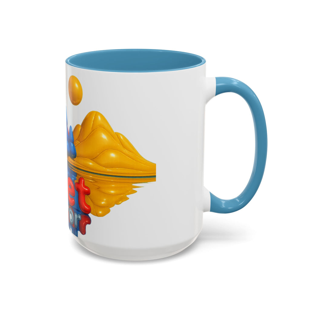 Colorful Quiet Mirror Coffee Mug | Fun Drinkware for Home, Office, Gifts, Cozy Vibes, Bright Mornings