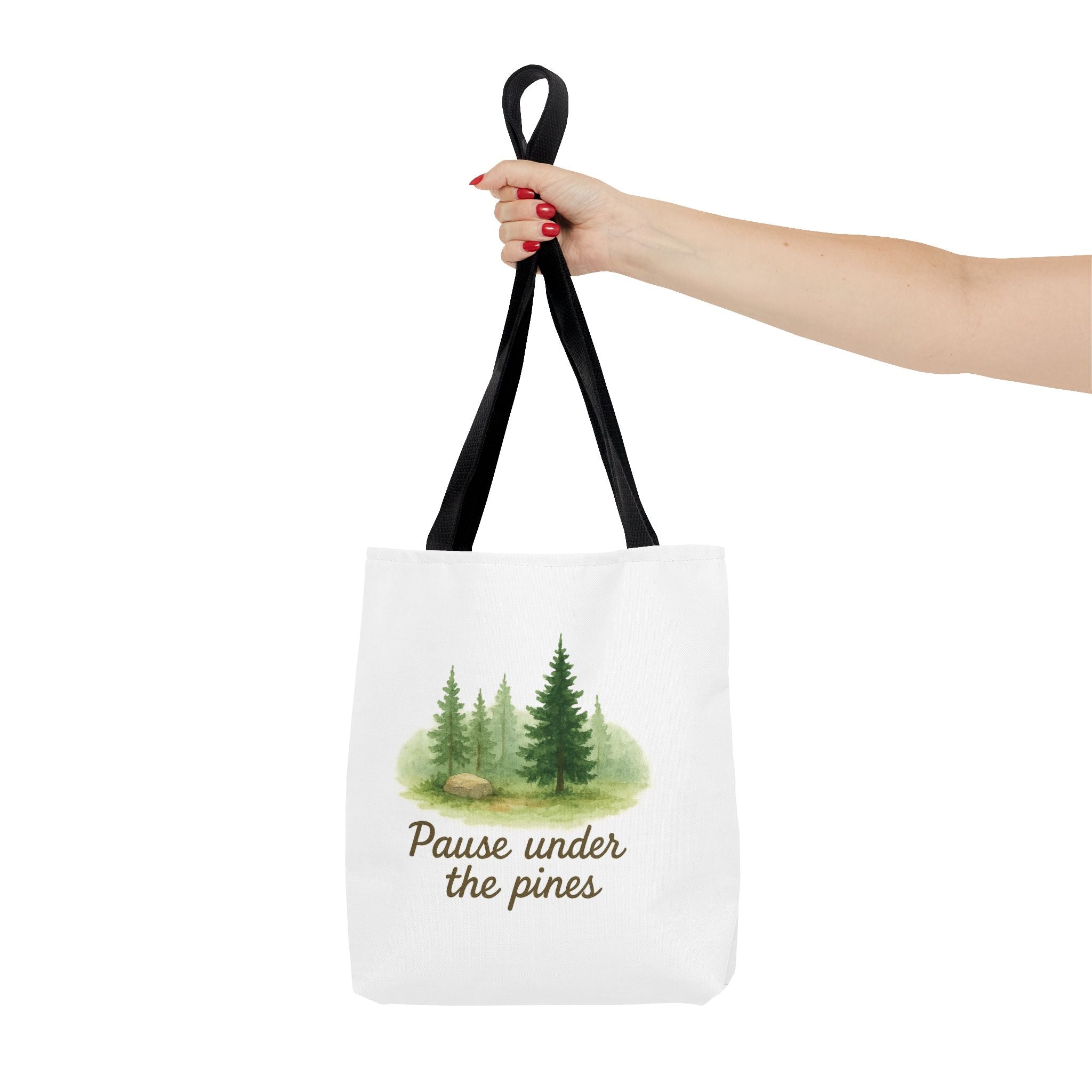 Nature-Inspired Tote Bag - Eco-Friendly Shopping, Beach Day, Hiking, Gift for Outdoorsy Friends, Forest Vibes, Travel Companion