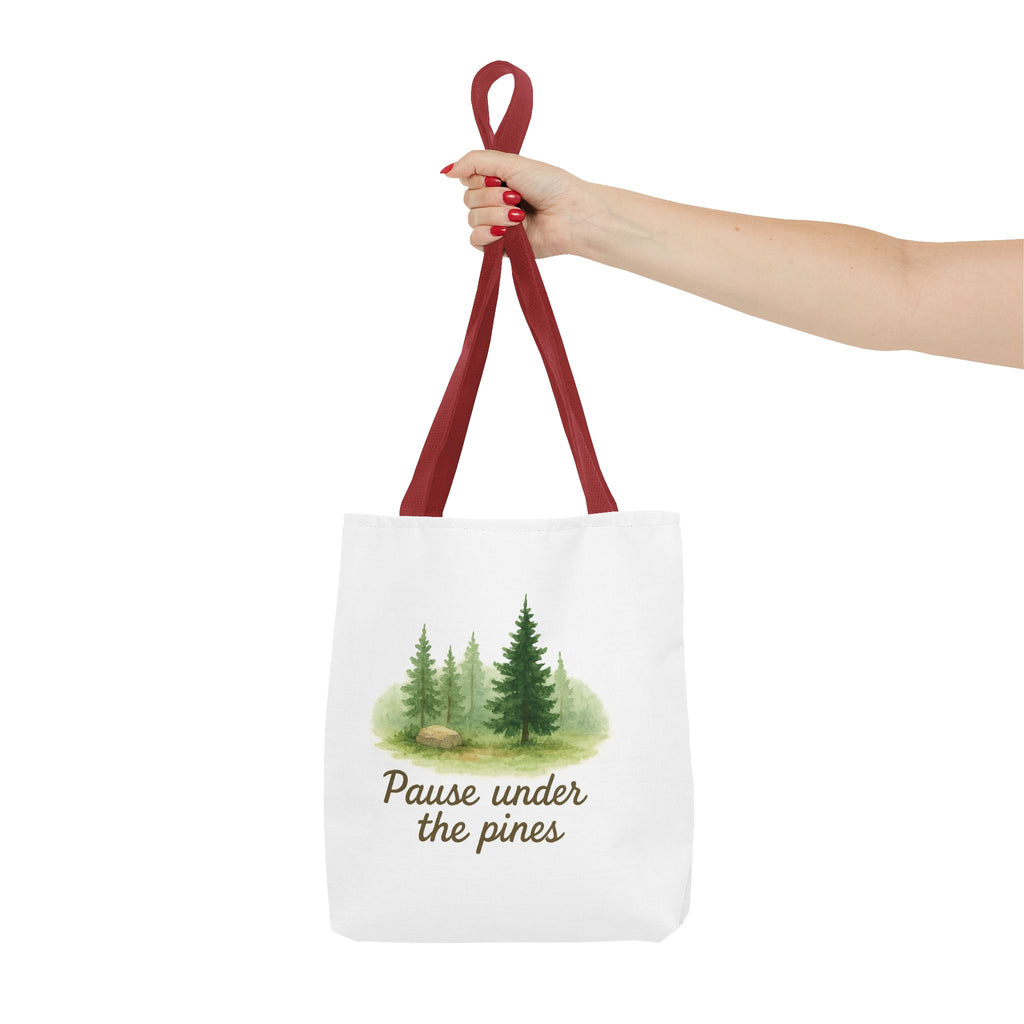 Nature-Inspired Tote Bag - Eco-Friendly Shopping, Beach Day, Hiking, Gift for Outdoorsy Friends, Forest Vibes, Travel Companion