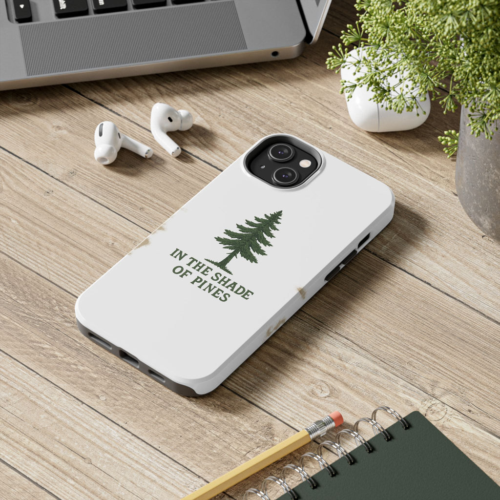 Nature-Inspired Tough Phone Cases, Rustic Phone Covers, Pine Tree Cases, Outdoor Enthusiast Gifts, Eco-Friendly Phone Accessories