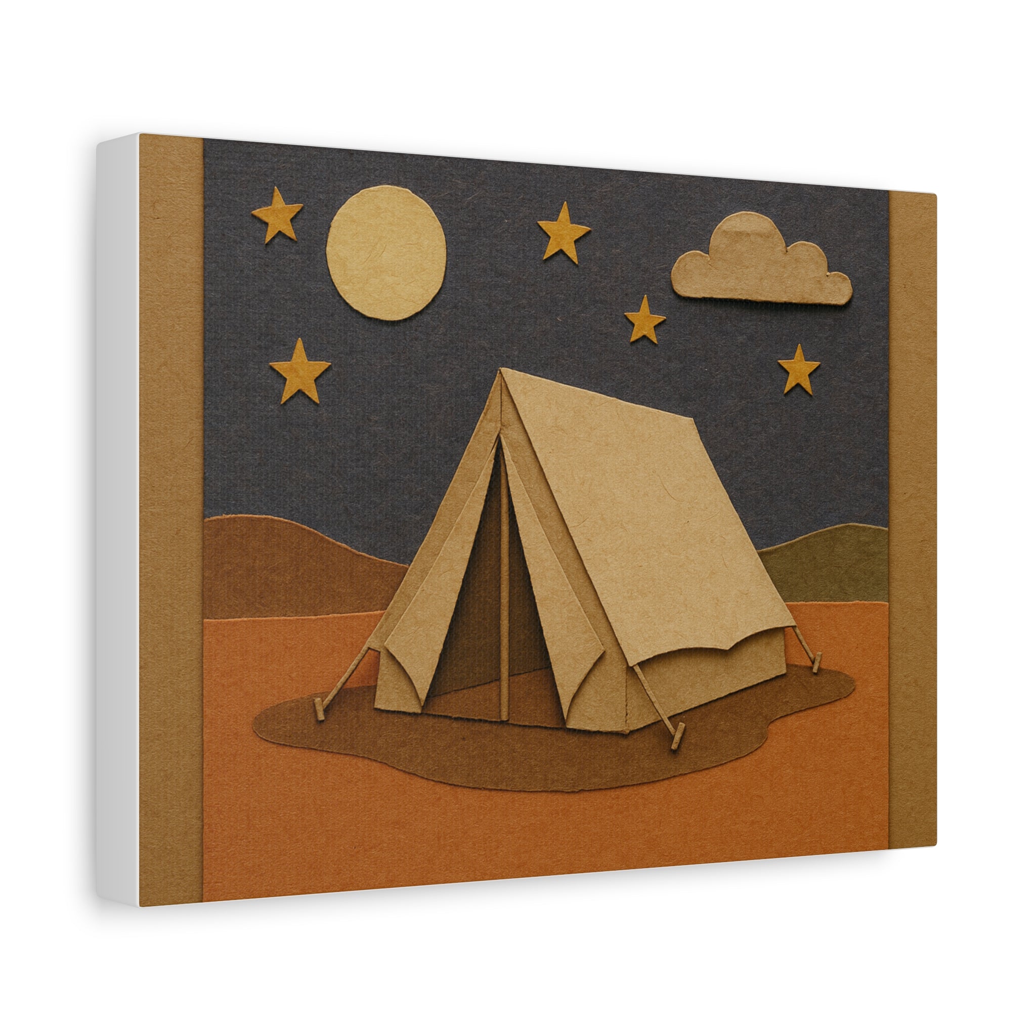 Camping Wall Art, Decorative Tent Print, Rustic Home Decor, Adventure Decor, Nature Inspired Art