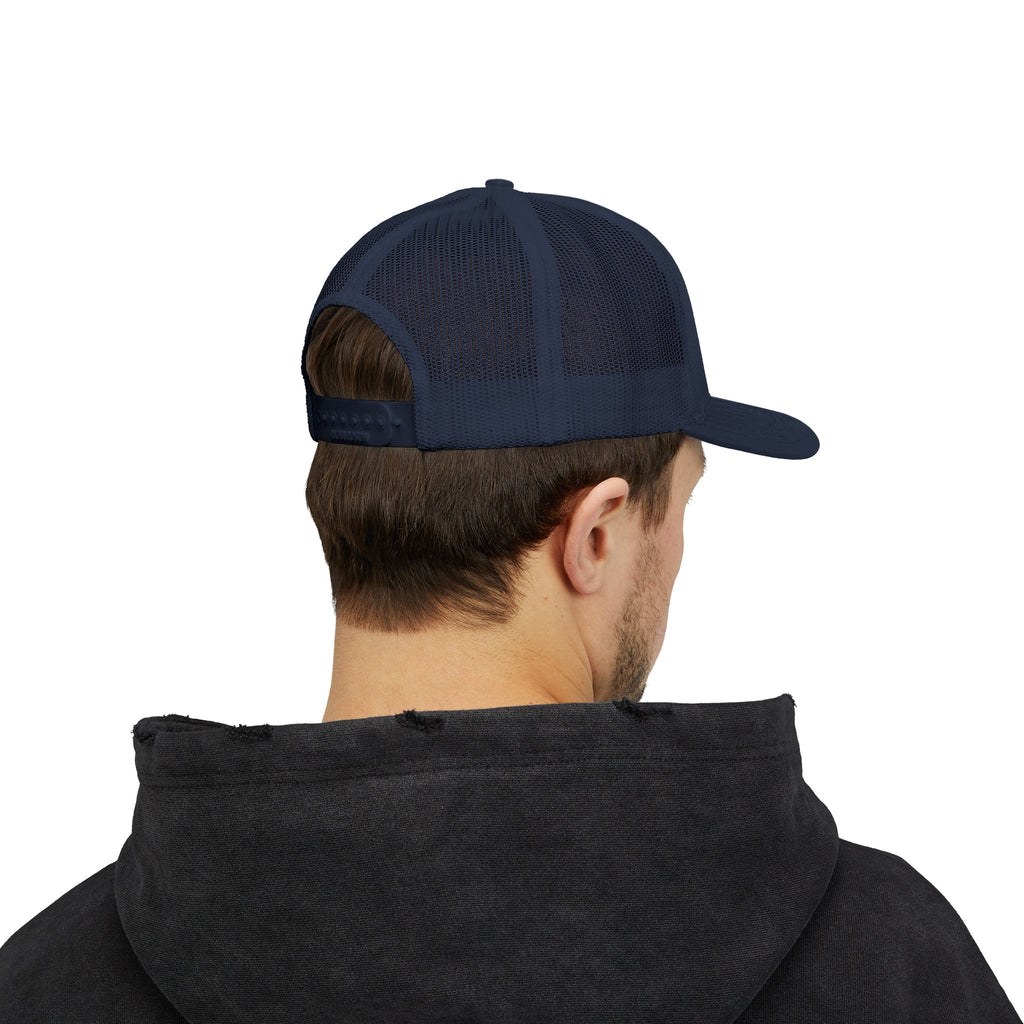 Clear Night Snapback Trucker Cap, Custom Cap, Casual Hat, Outdoor Gear, Festival Accessory, Night Sky Fashion