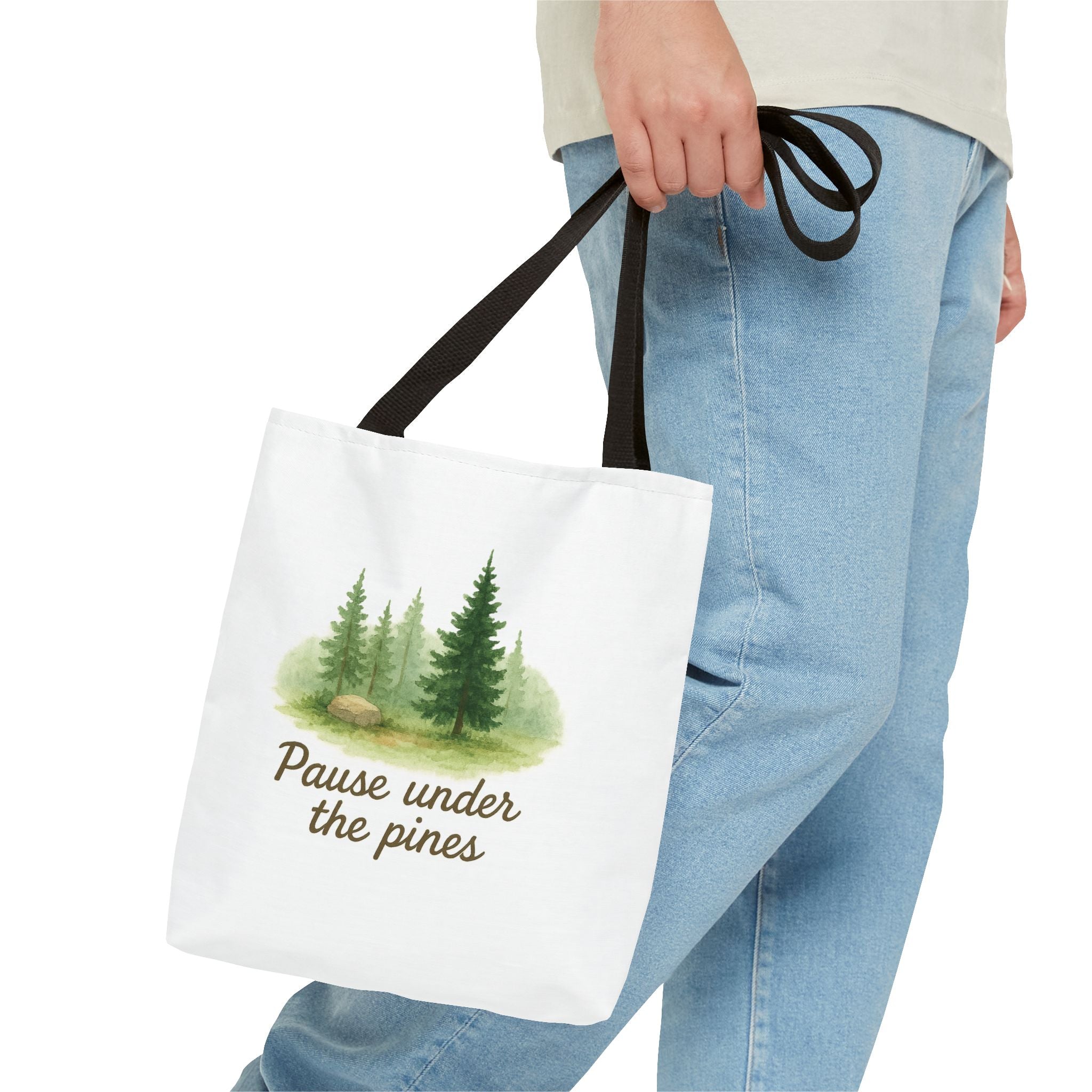 Nature-Inspired Tote Bag - Eco-Friendly Shopping, Beach Day, Hiking, Gift for Outdoorsy Friends, Forest Vibes, Travel Companion