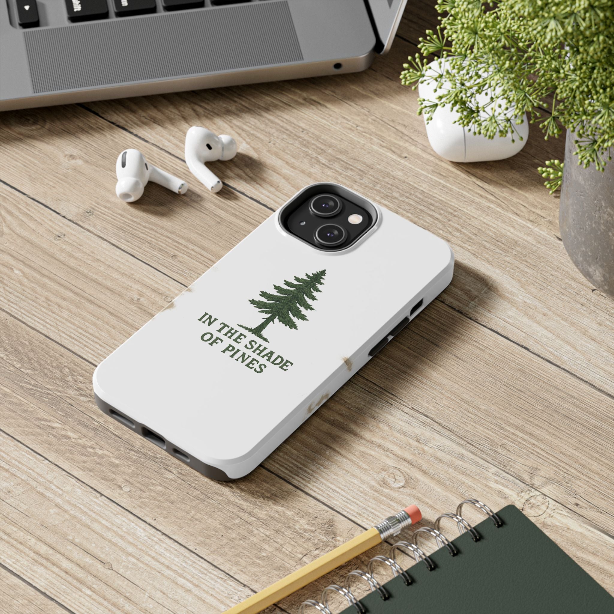 Nature-Inspired Tough Phone Cases, Rustic Phone Covers, Pine Tree Cases, Outdoor Enthusiast Gifts, Eco-Friendly Phone Accessories