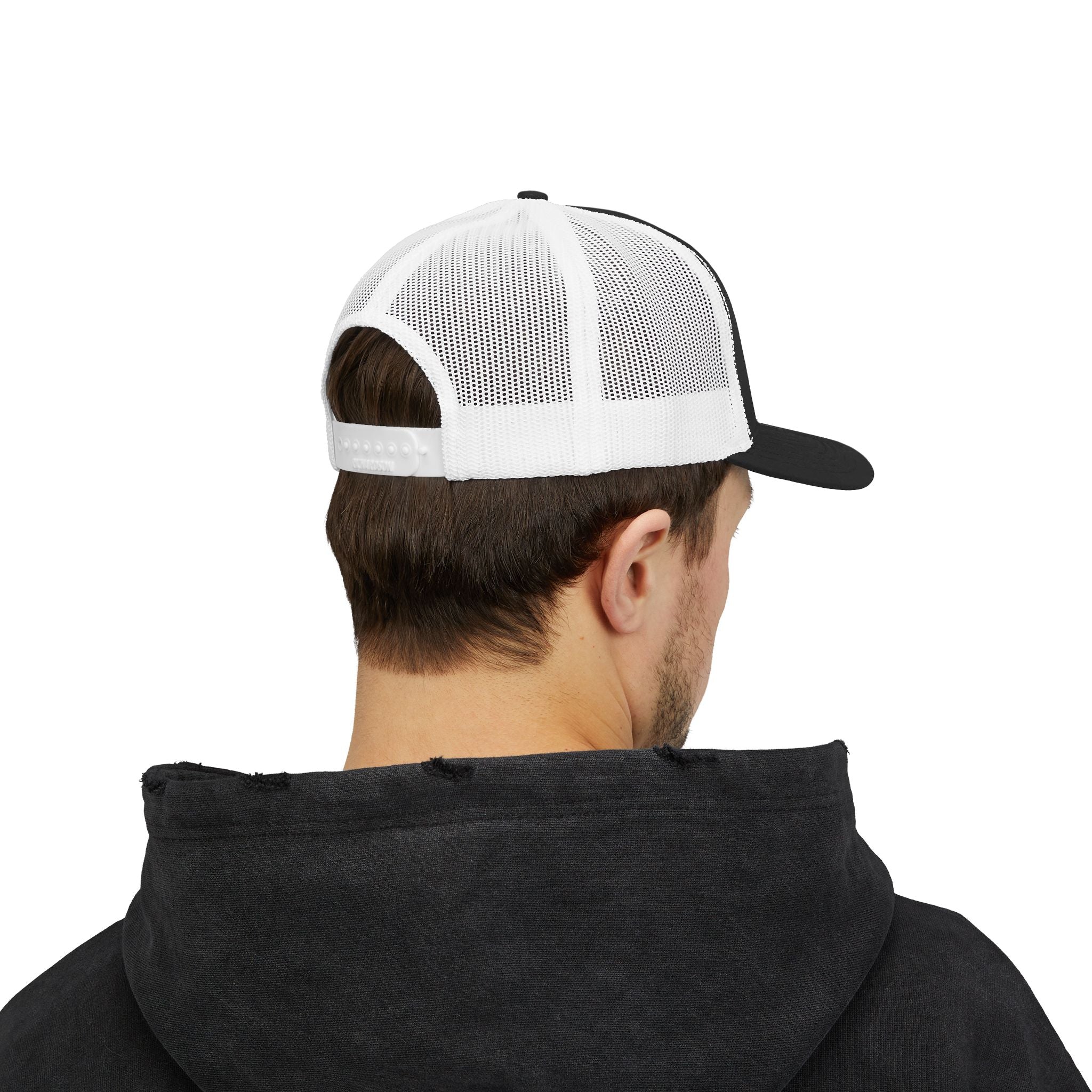 Clear Night Snapback Trucker Cap, Custom Cap, Casual Hat, Outdoor Gear, Festival Accessory, Night Sky Fashion