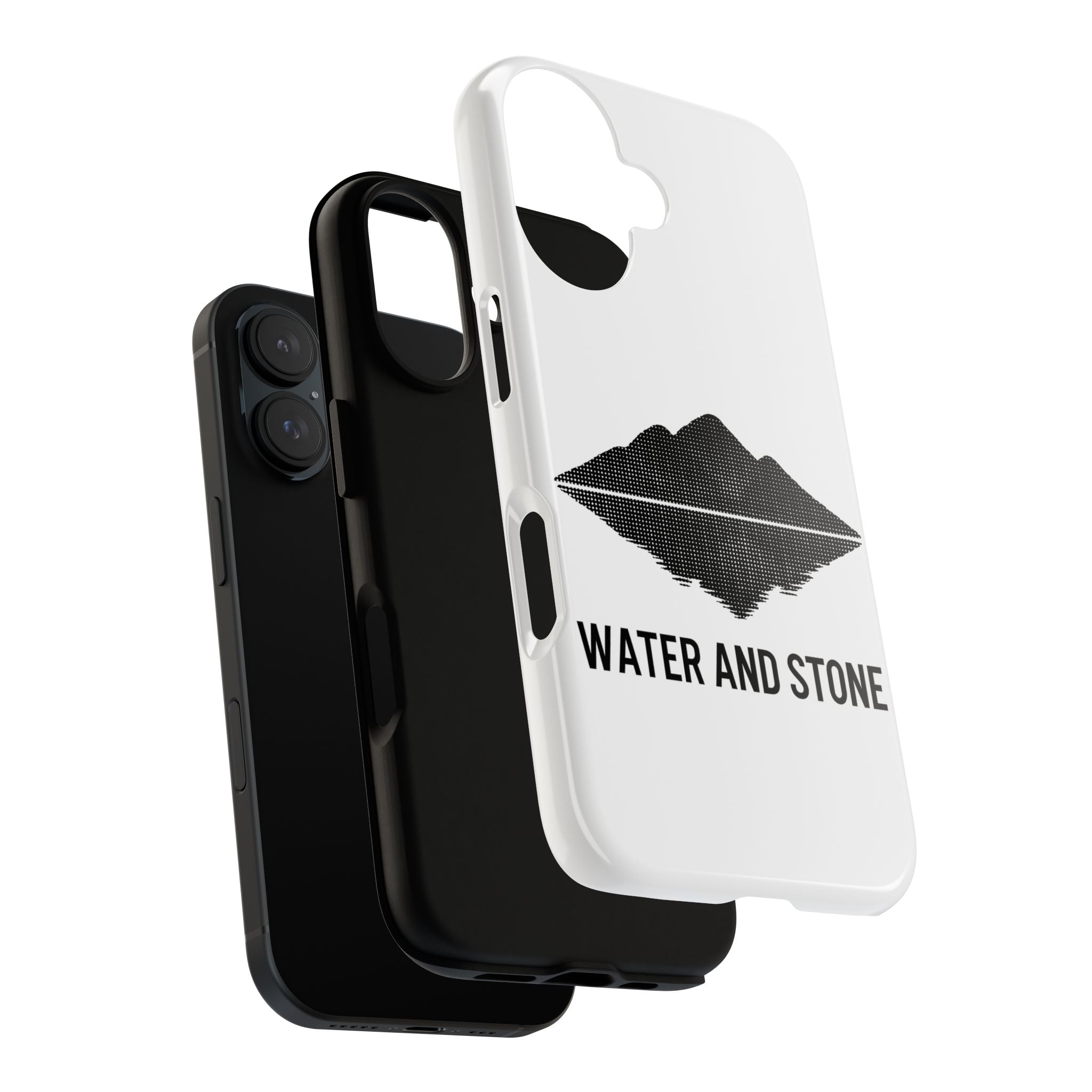Water and Stone Phone Case | Tough Cases, Nature Lover Gift, Mountain Design, Eco-friendly Accessories, Unique Phone Cover
