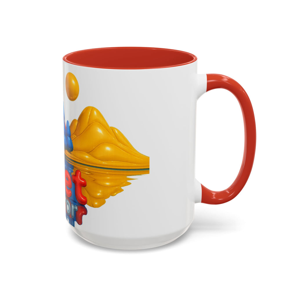 Colorful Quiet Mirror Coffee Mug | Fun Drinkware for Home, Office, Gifts, Cozy Vibes, Bright Mornings