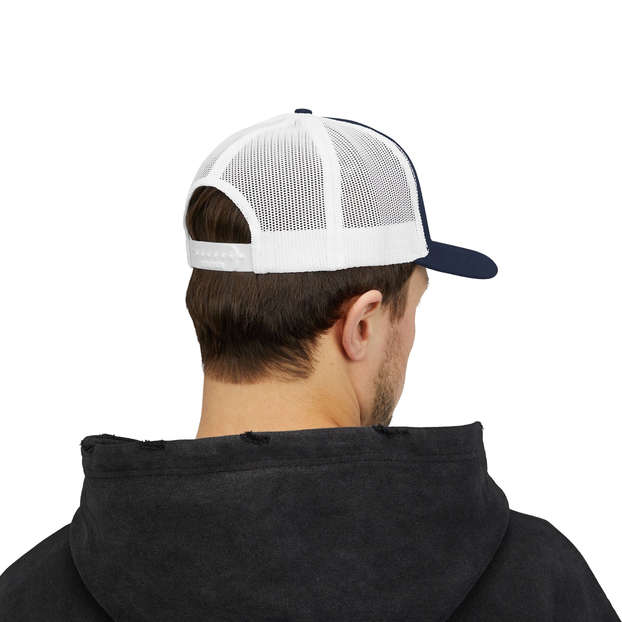 Clear Night Snapback Trucker Cap, Custom Cap, Casual Hat, Outdoor Gear, Festival Accessory, Night Sky Fashion