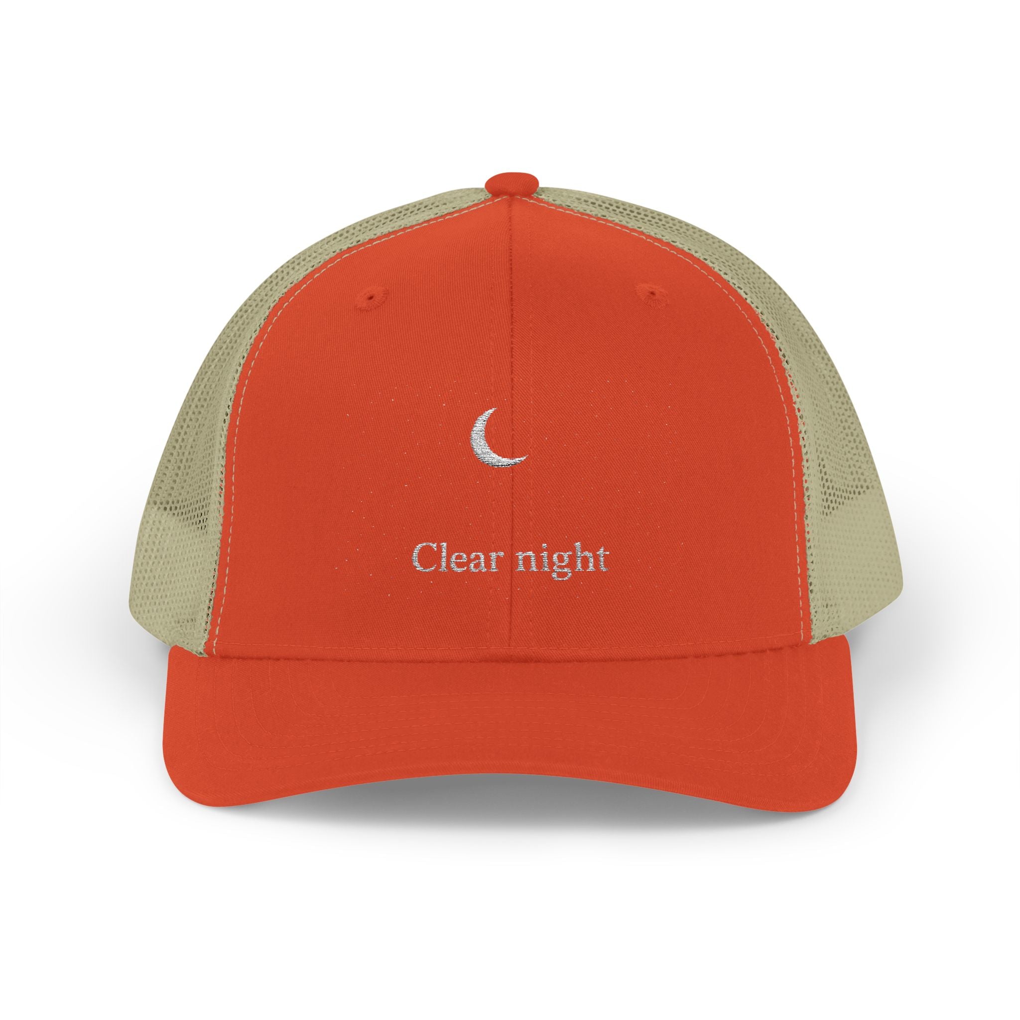 Clear Night Snapback Trucker Cap, Custom Cap, Casual Hat, Outdoor Gear, Festival Accessory, Night Sky Fashion