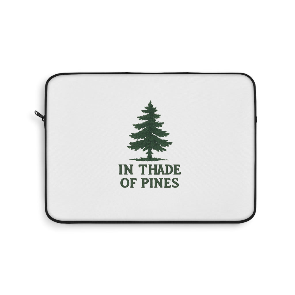 Laptop Sleeve - 'In Thade of Pines' Minimalist Design, Nature Lover Gift, Eco-Friendly MacBook Cover, Travel Accessory, Personalized [...]
