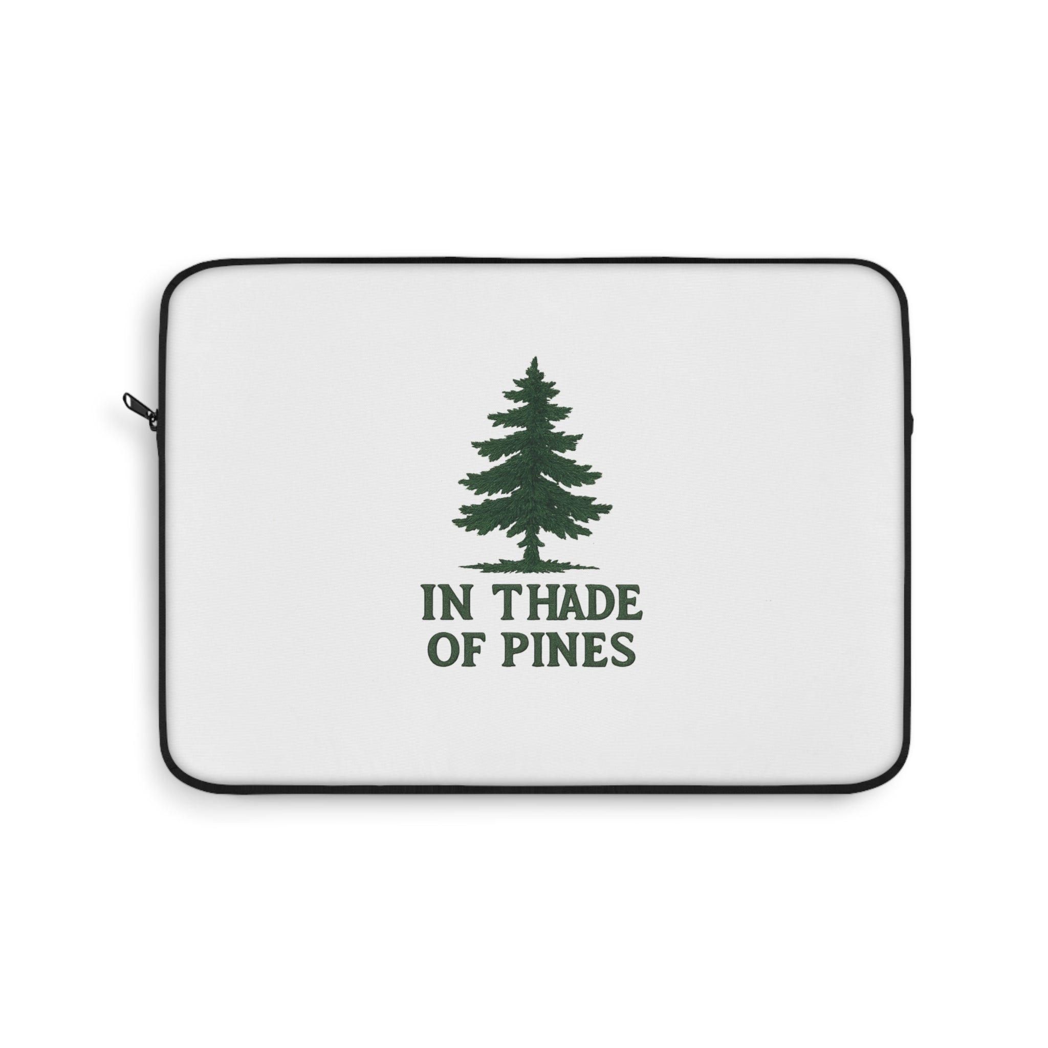 Laptop Sleeve - 'In Thade of Pines' Minimalist Design, Nature Lover Gift, Eco-Friendly MacBook Cover, Travel Accessory, Personalized [...]