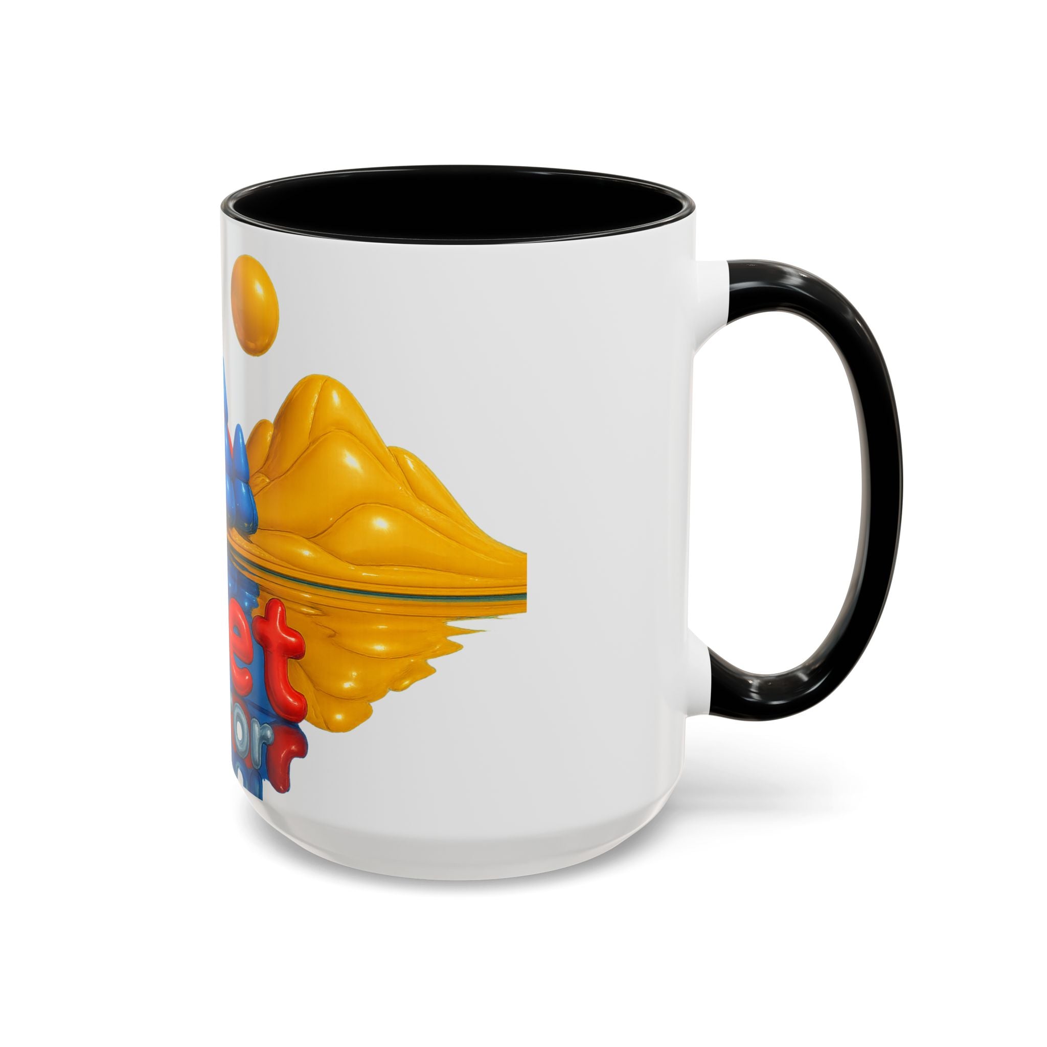 Colorful Quiet Mirror Coffee Mug | Fun Drinkware for Home, Office, Gifts, Cozy Vibes, Bright Mornings