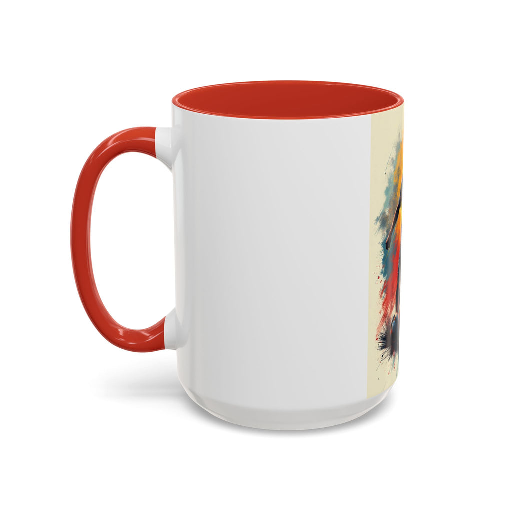 Vibrant Soccer Coffee Mug - Perfect Gift for Sports Fans, Athletic Decor, Personalized Cup, Unique Sports Gift, Game Day Mug