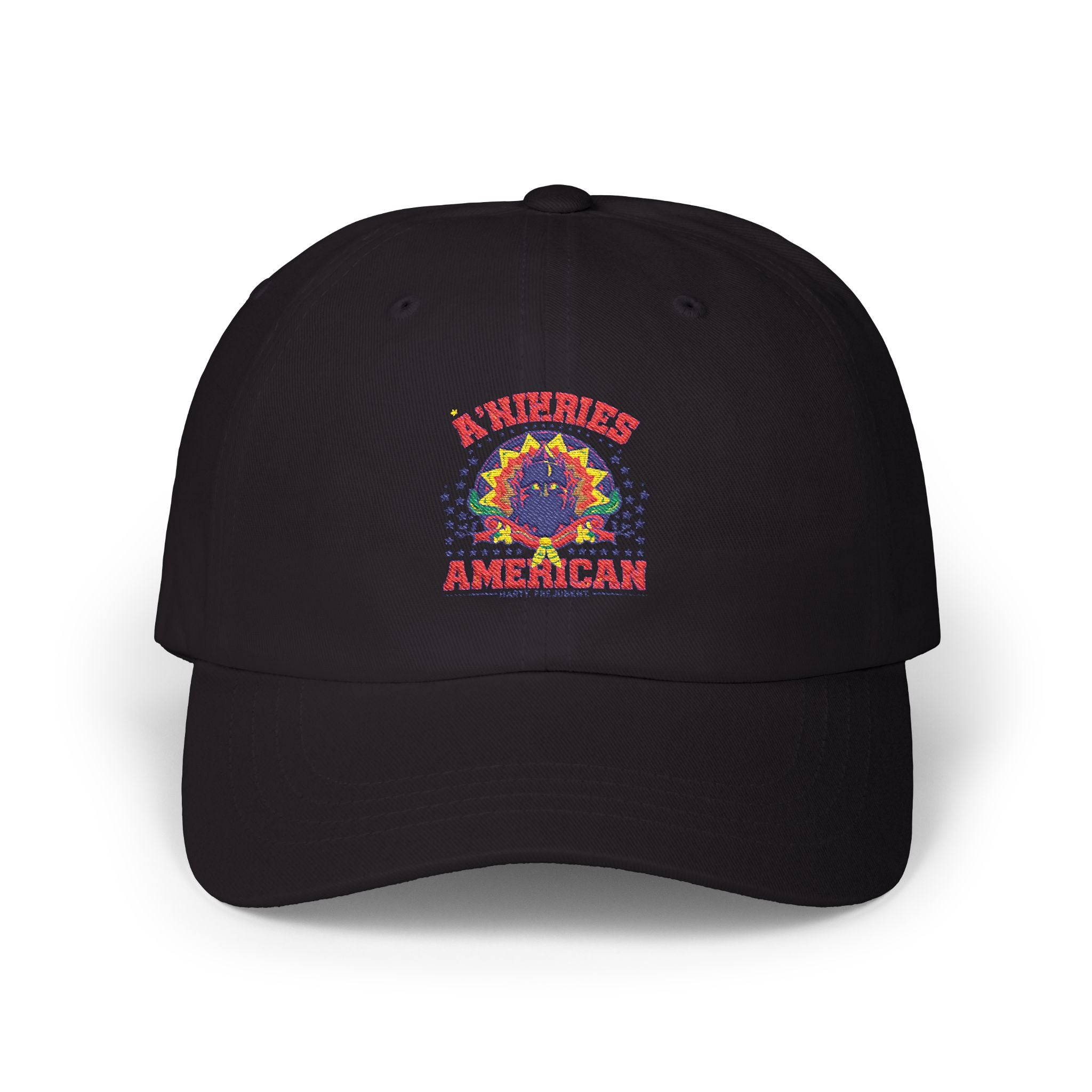 Classic Dad Cap with Colorful American Design, Casual Baseball Hat for Everyday Wear, Father's Day Gift, Independence Day Accessories, [...]