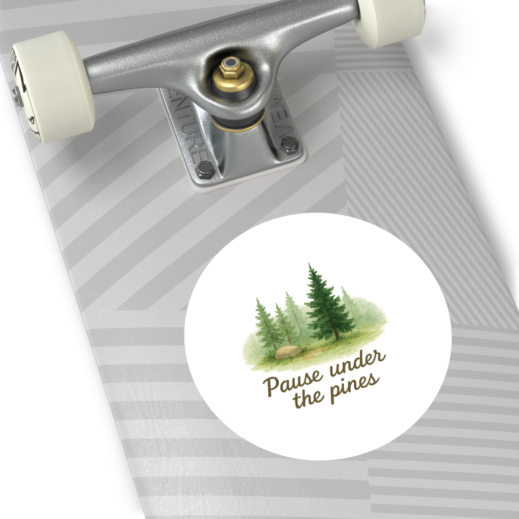 Nature-Inspired Round Stickers, Perfect for Gifts, Journals, Scrapbooking, Outdoor Adventures, and Home Decor