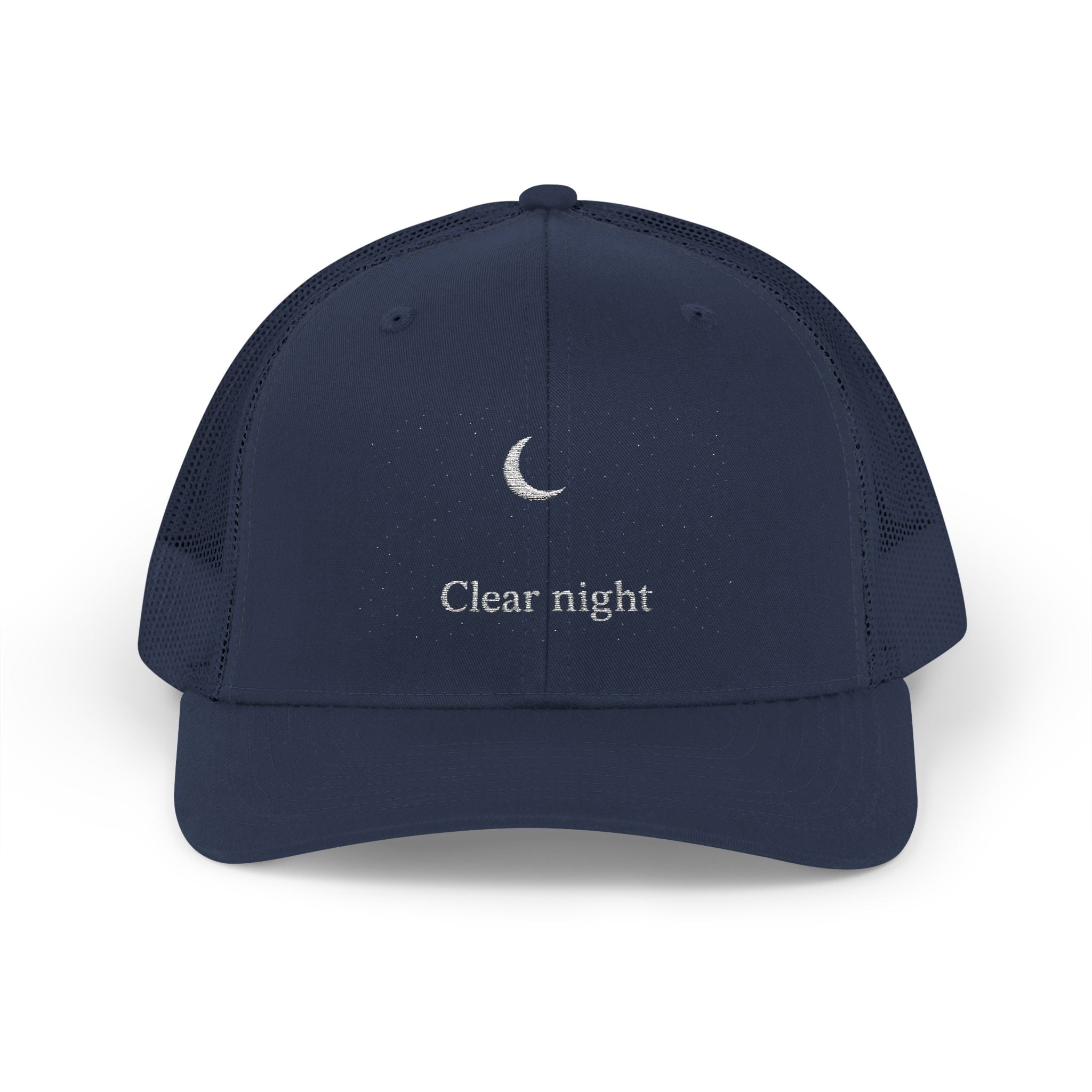 Clear Night Snapback Trucker Cap, Custom Cap, Casual Hat, Outdoor Gear, Festival Accessory, Night Sky Fashion