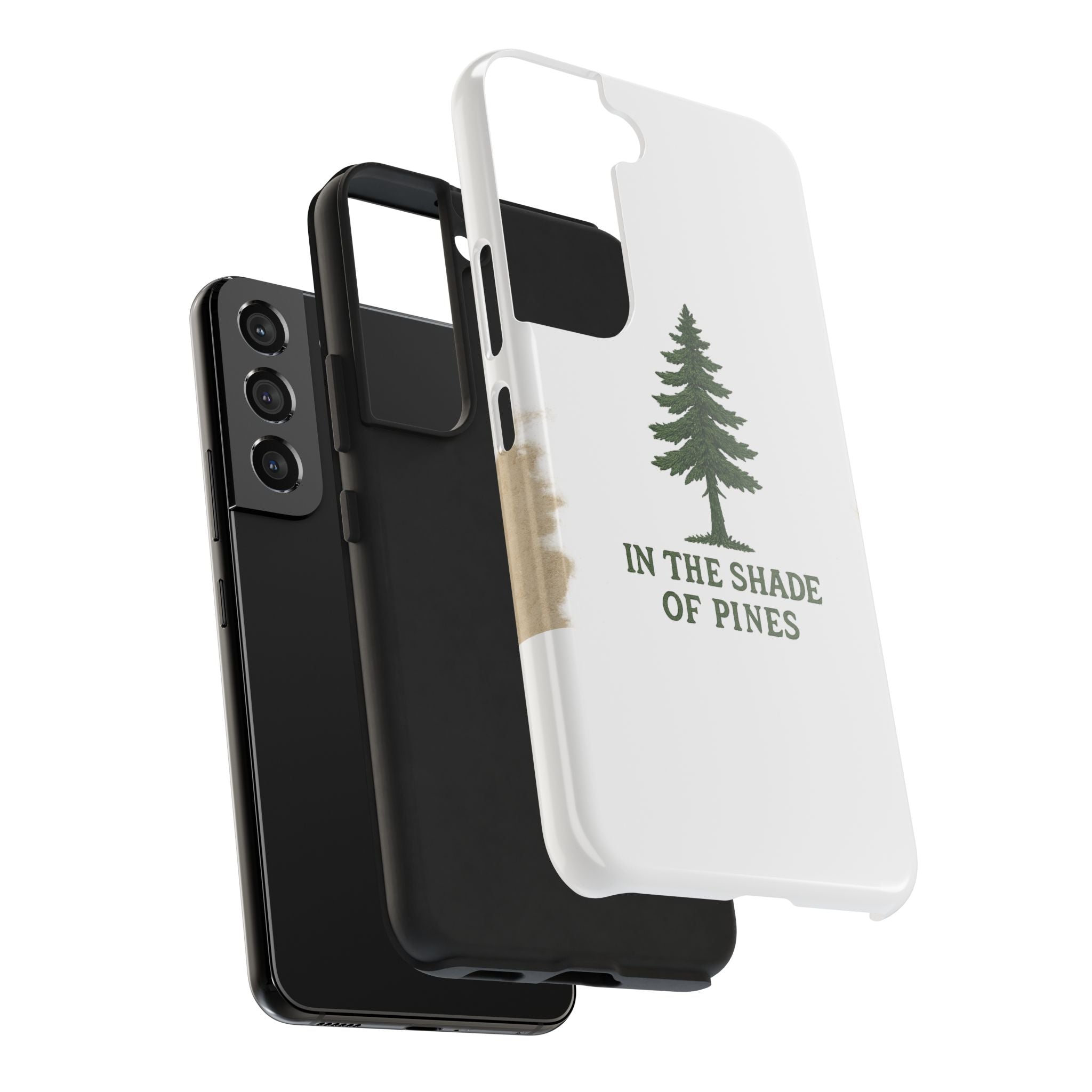 Nature-Inspired Tough Phone Cases, Rustic Phone Covers, Pine Tree Cases, Outdoor Enthusiast Gifts, Eco-Friendly Phone Accessories