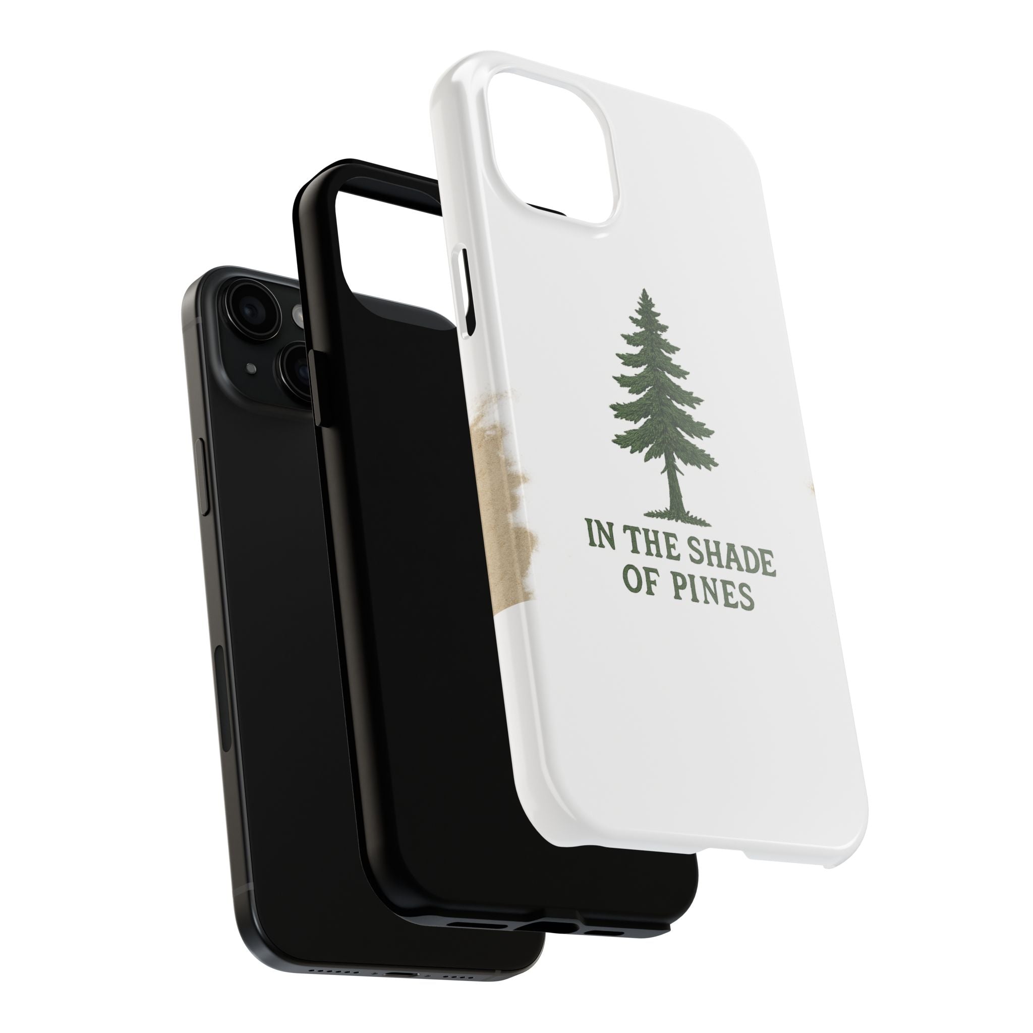 Nature-Inspired Tough Phone Cases, Rustic Phone Covers, Pine Tree Cases, Outdoor Enthusiast Gifts, Eco-Friendly Phone Accessories