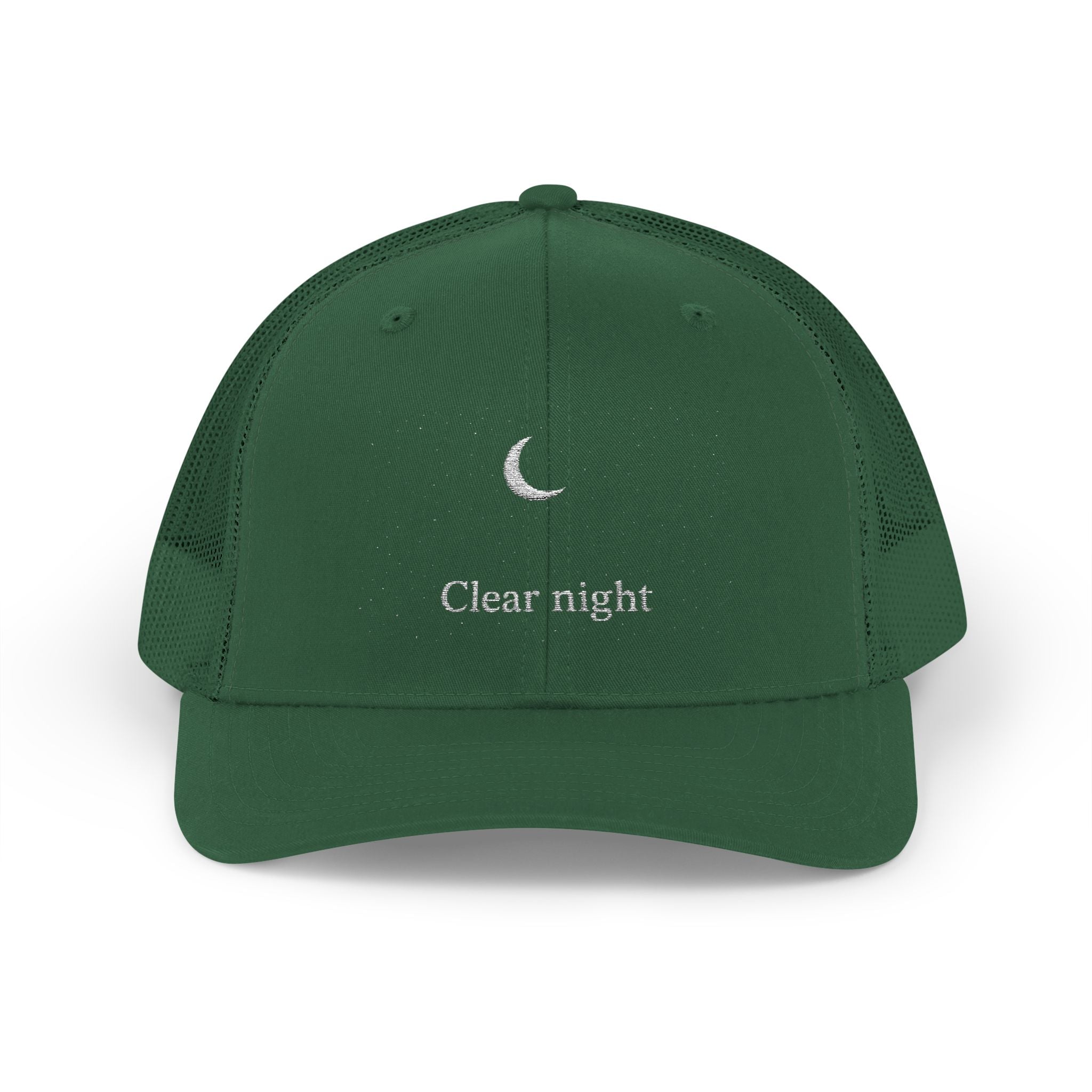Clear Night Snapback Trucker Cap, Custom Cap, Casual Hat, Outdoor Gear, Festival Accessory, Night Sky Fashion