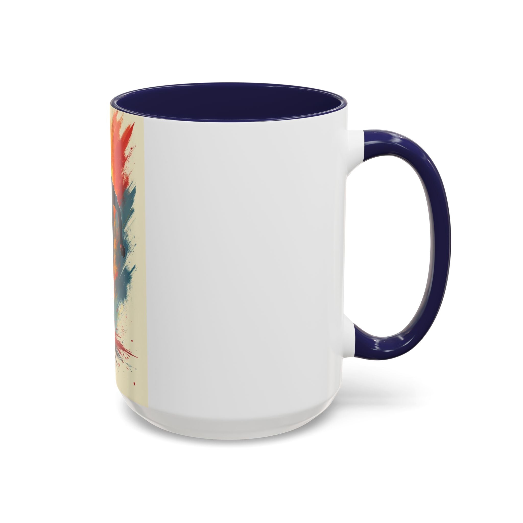 Vibrant Soccer Coffee Mug - Perfect Gift for Sports Fans, Athletic Decor, Personalized Cup, Unique Sports Gift, Game Day Mug