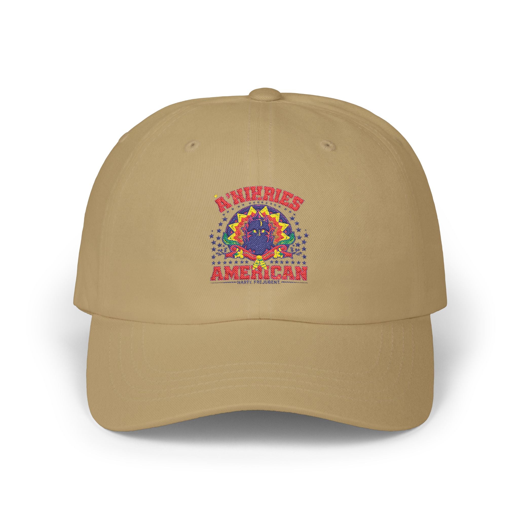 Classic Dad Cap with Colorful American Design, Casual Baseball Hat for Everyday Wear, Father's Day Gift, Independence Day Accessories, [...]