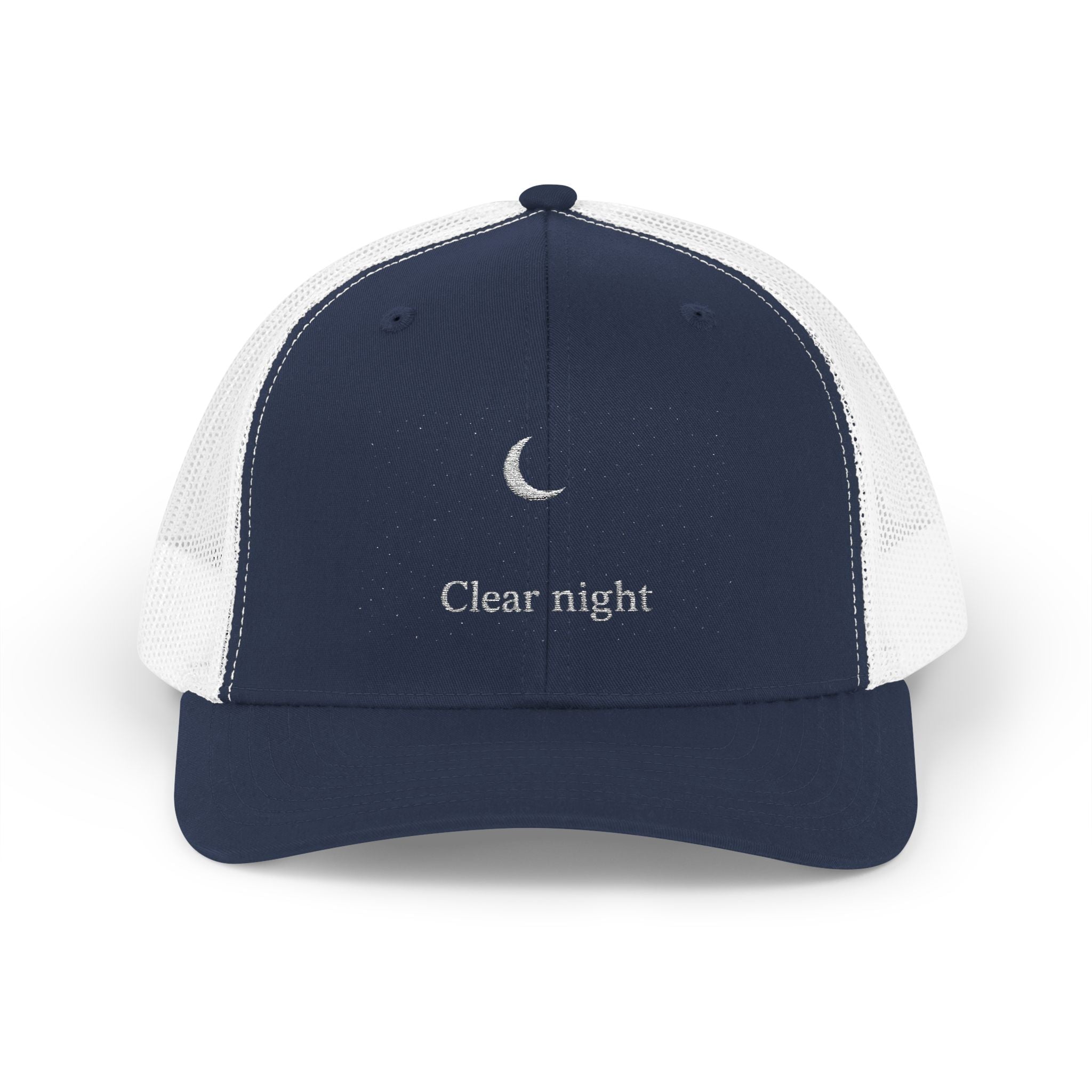 Clear Night Snapback Trucker Cap, Custom Cap, Casual Hat, Outdoor Gear, Festival Accessory, Night Sky Fashion