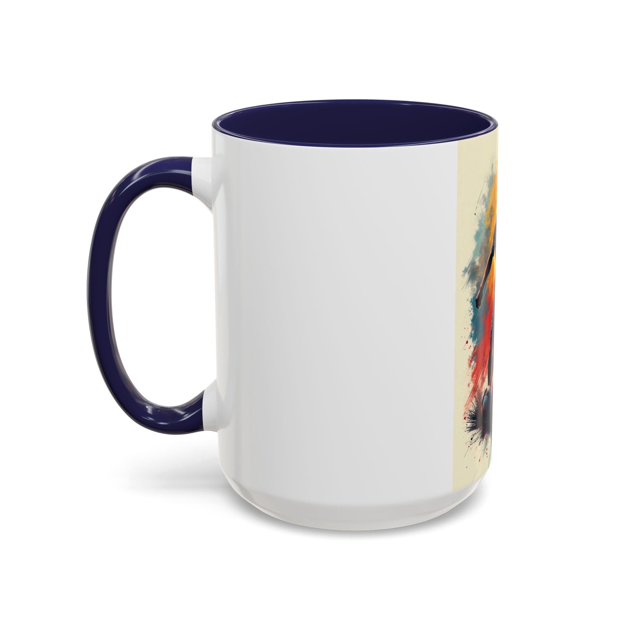 Vibrant Soccer Coffee Mug - Perfect Gift for Sports Fans, Athletic Decor, Personalized Cup, Unique Sports Gift, Game Day Mug