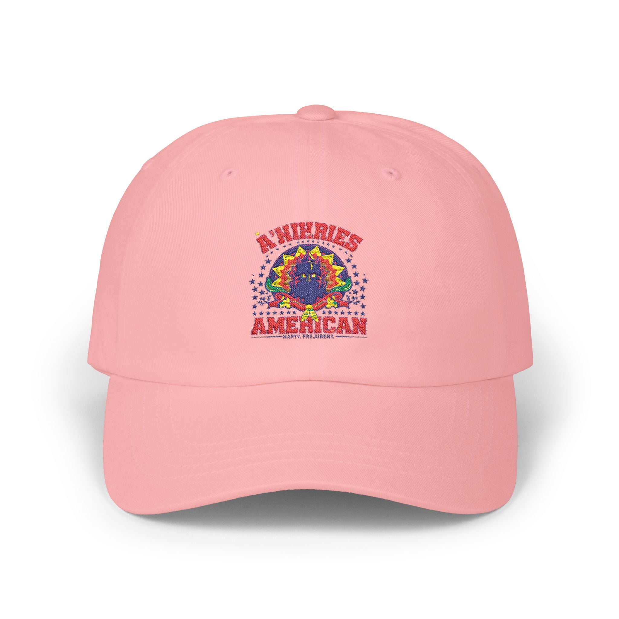 Classic Dad Cap with Colorful American Design, Casual Baseball Hat for Everyday Wear, Father's Day Gift, Independence Day Accessories, [...]